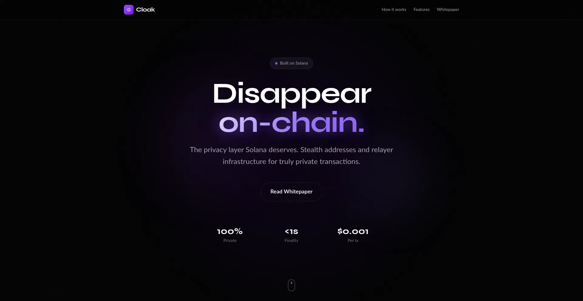 Cloakonchain.com