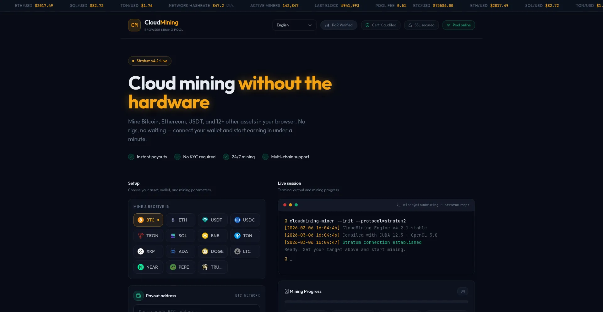Cloudminer.live