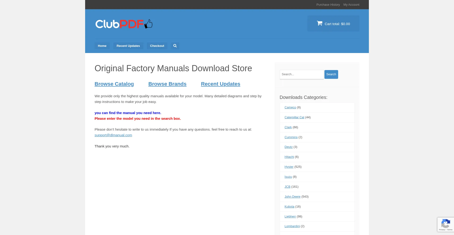 Clubpdf.com Screenshot