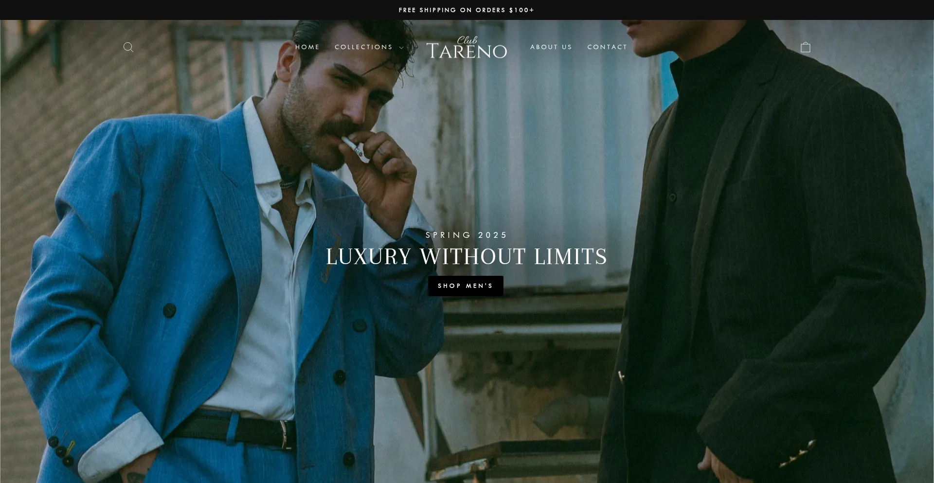 Website screenshot of Clubtareno.com