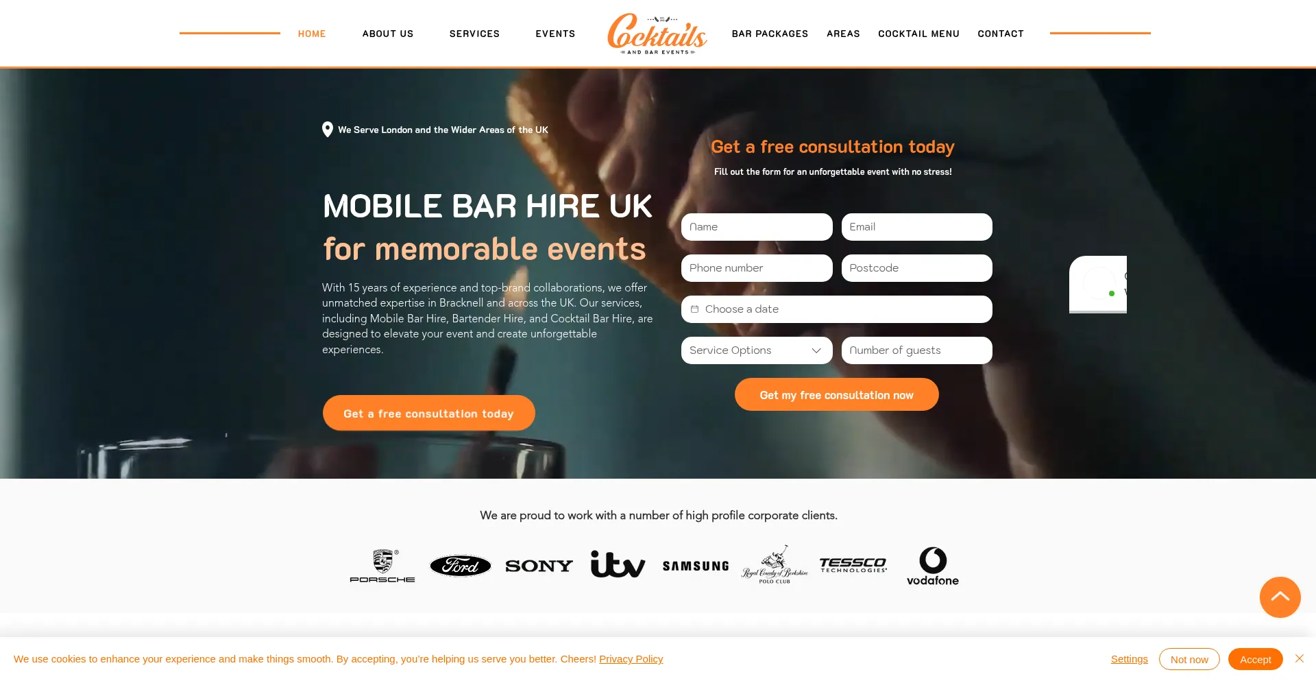 Cocktailsandbarevents.co.uk
