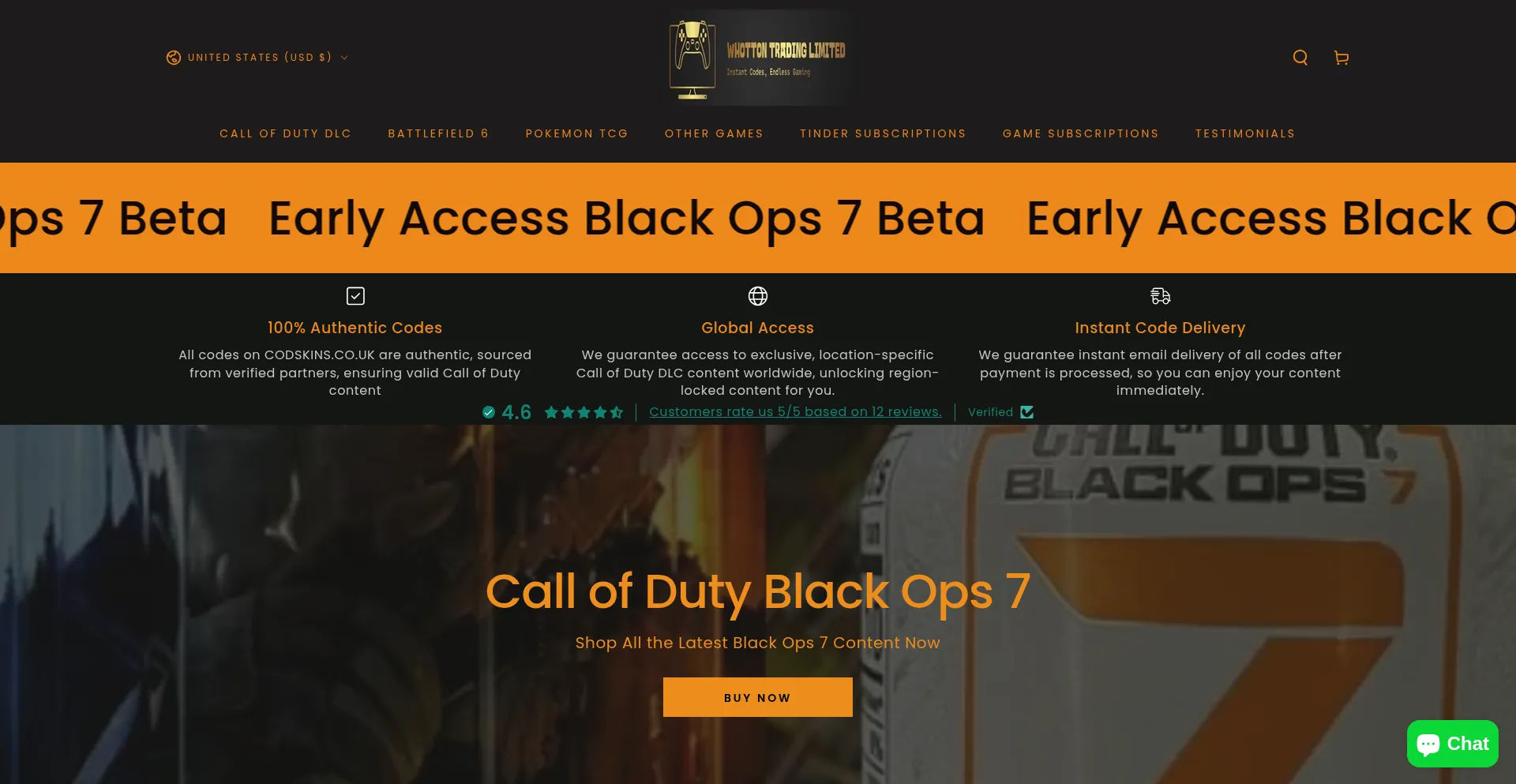 Codskins.co.uk 安全可靠吗？