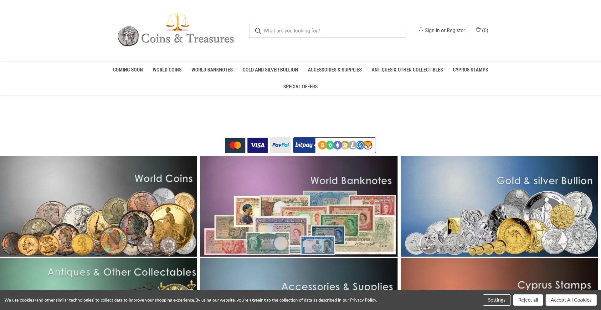 Coinsntreasures.com 安全可靠吗？