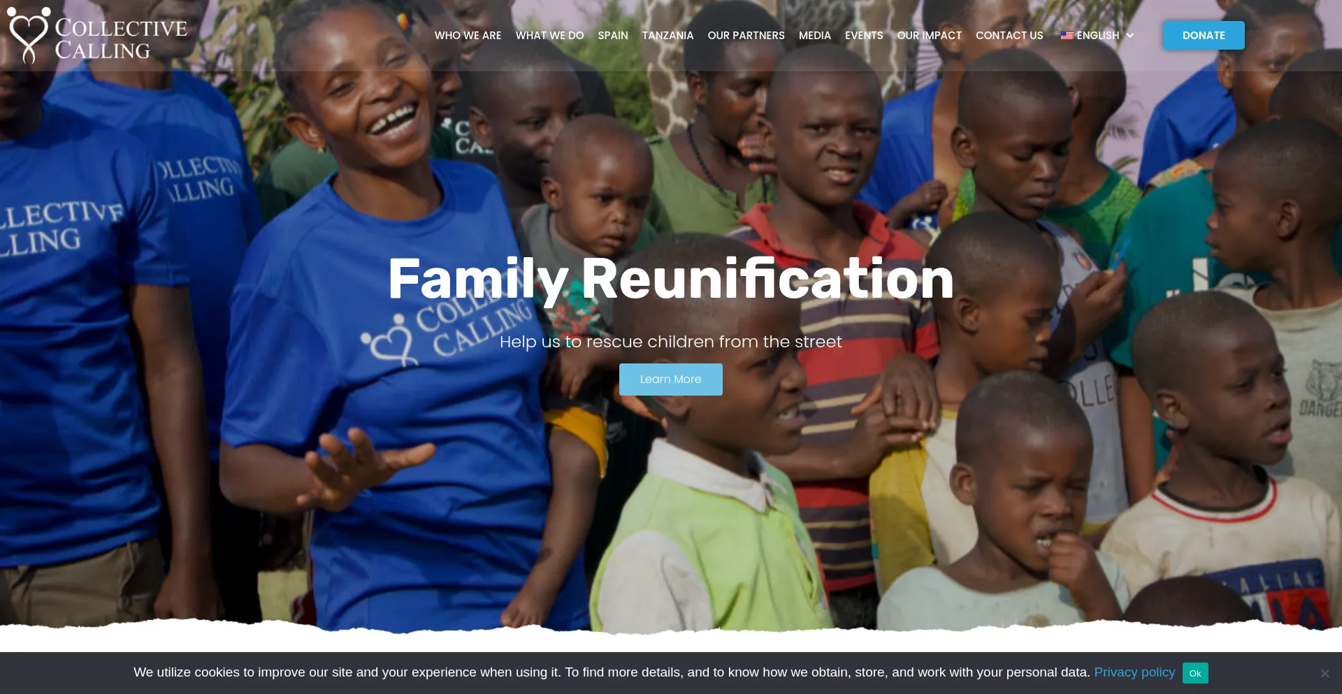 Collectivecalling.org Screenshot