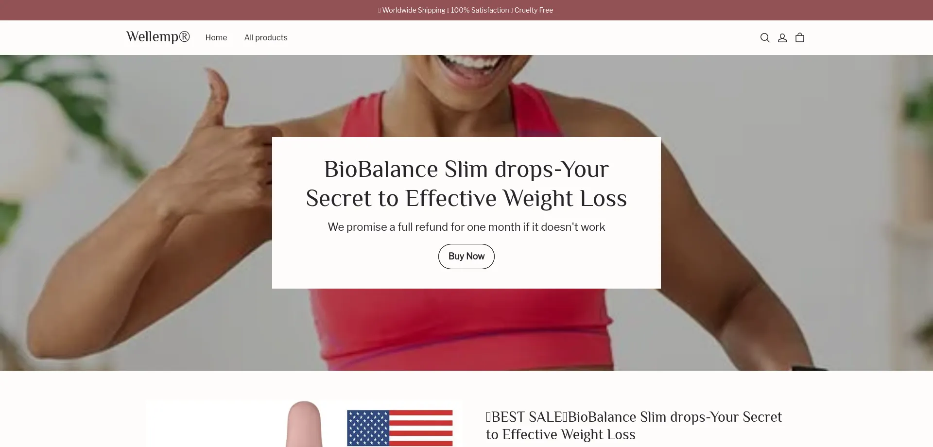 Website screenshot of Coloniali.shop
