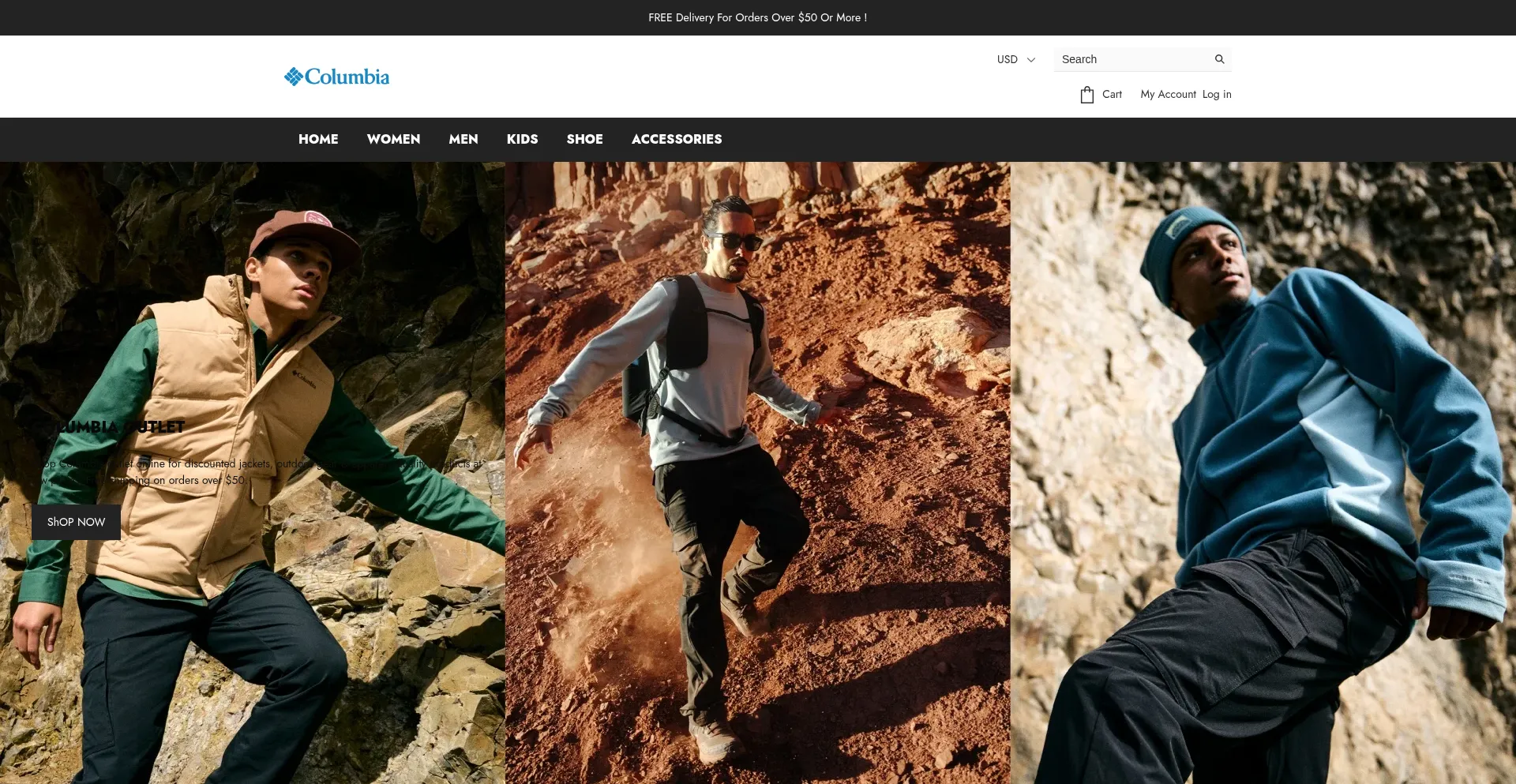Columbiausoutlet.com