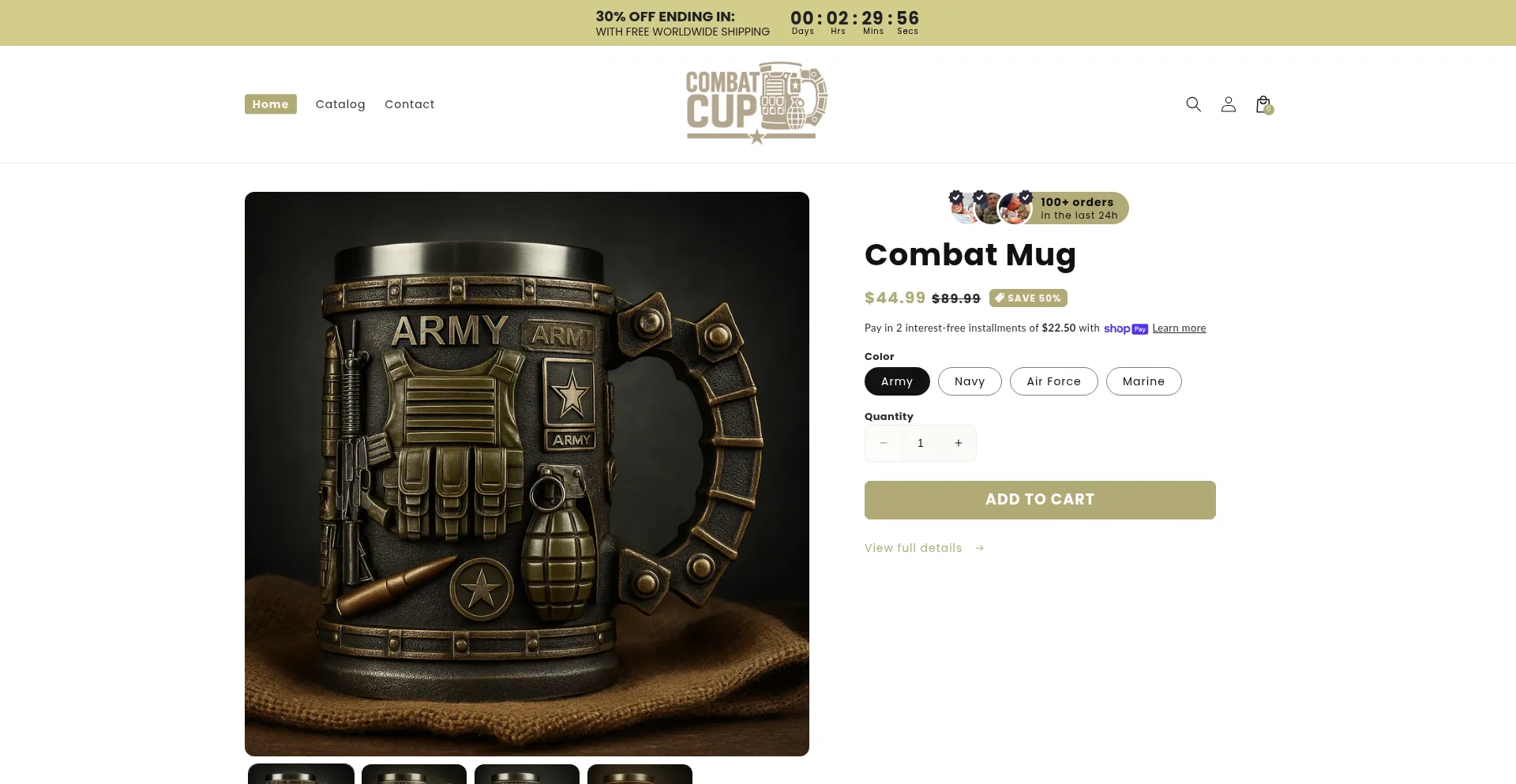 Combatcup.store 安全可靠吗？