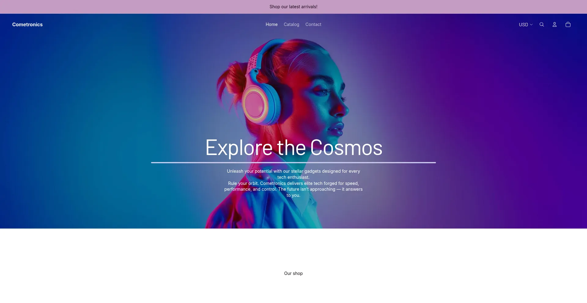 Cometronics.myshopify.com