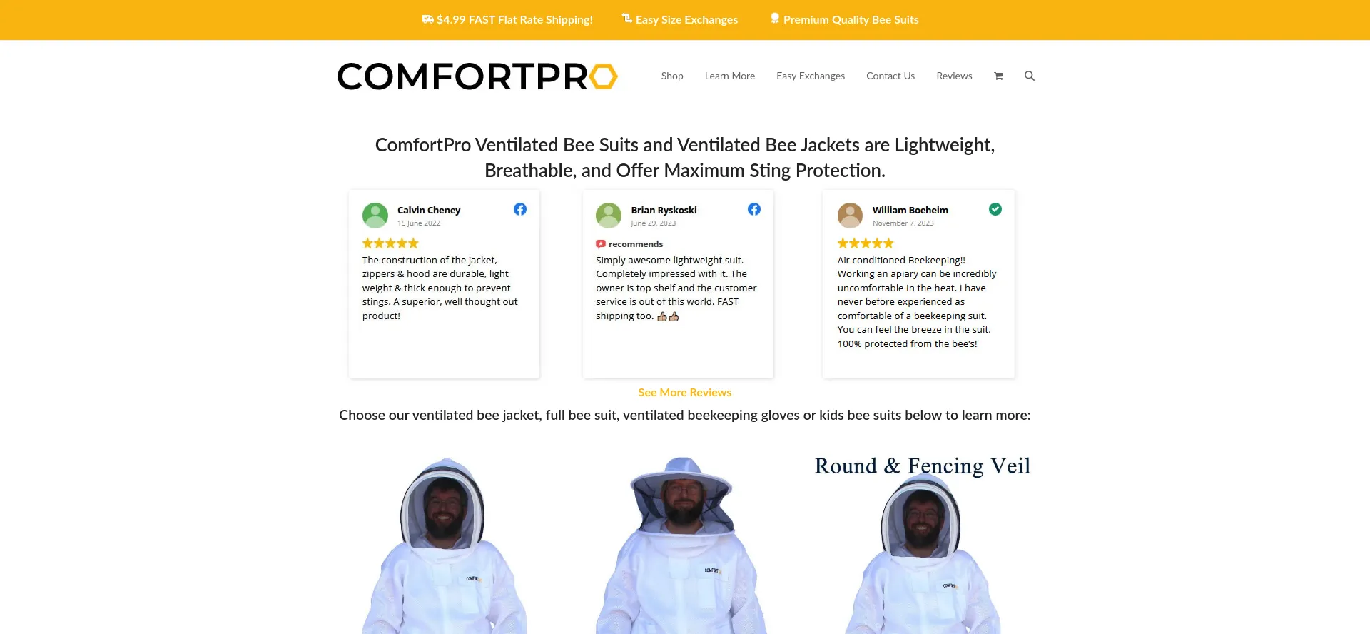 Comfortprosuits.com