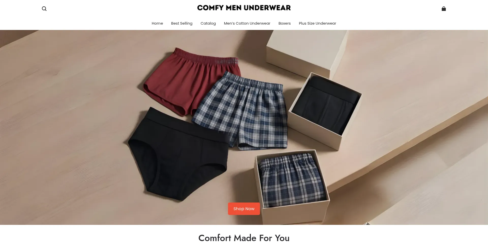 Comfymenunderwear.com