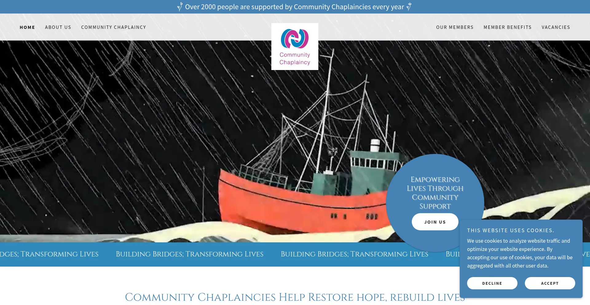 Communitychaplaincy.org.uk 安全可靠吗？