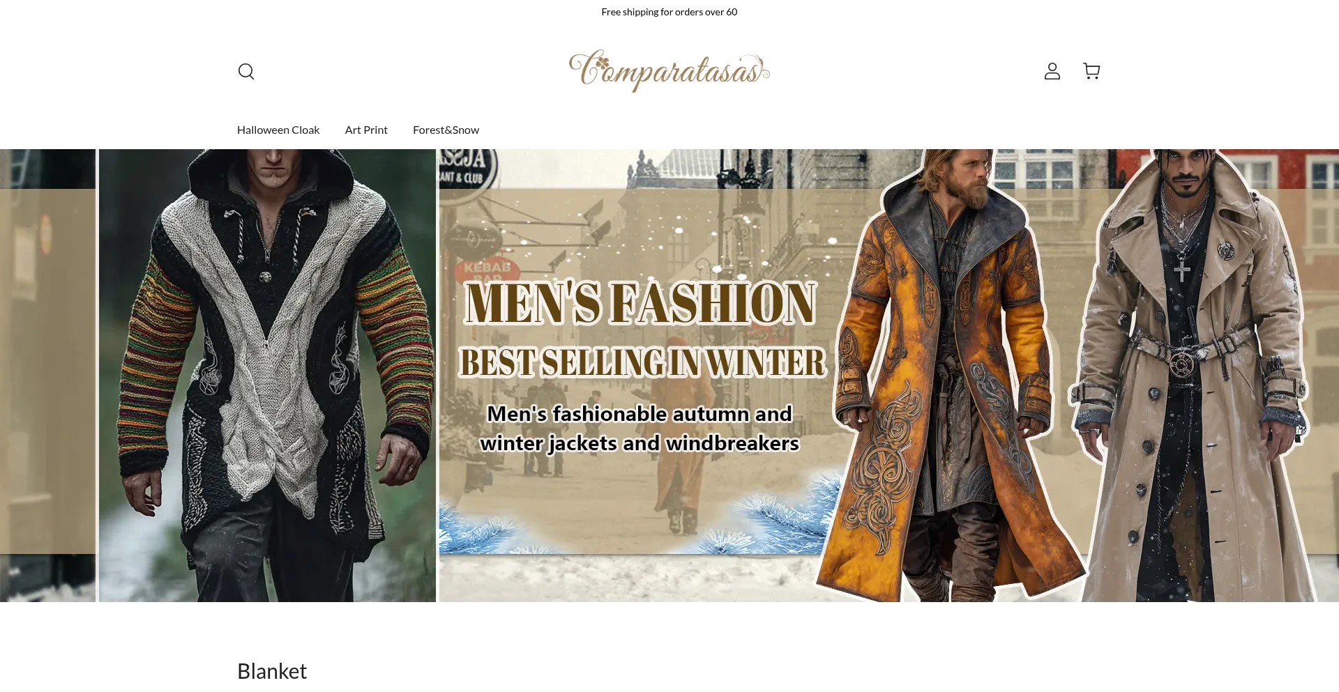 Website screenshot of Comparatasas.com