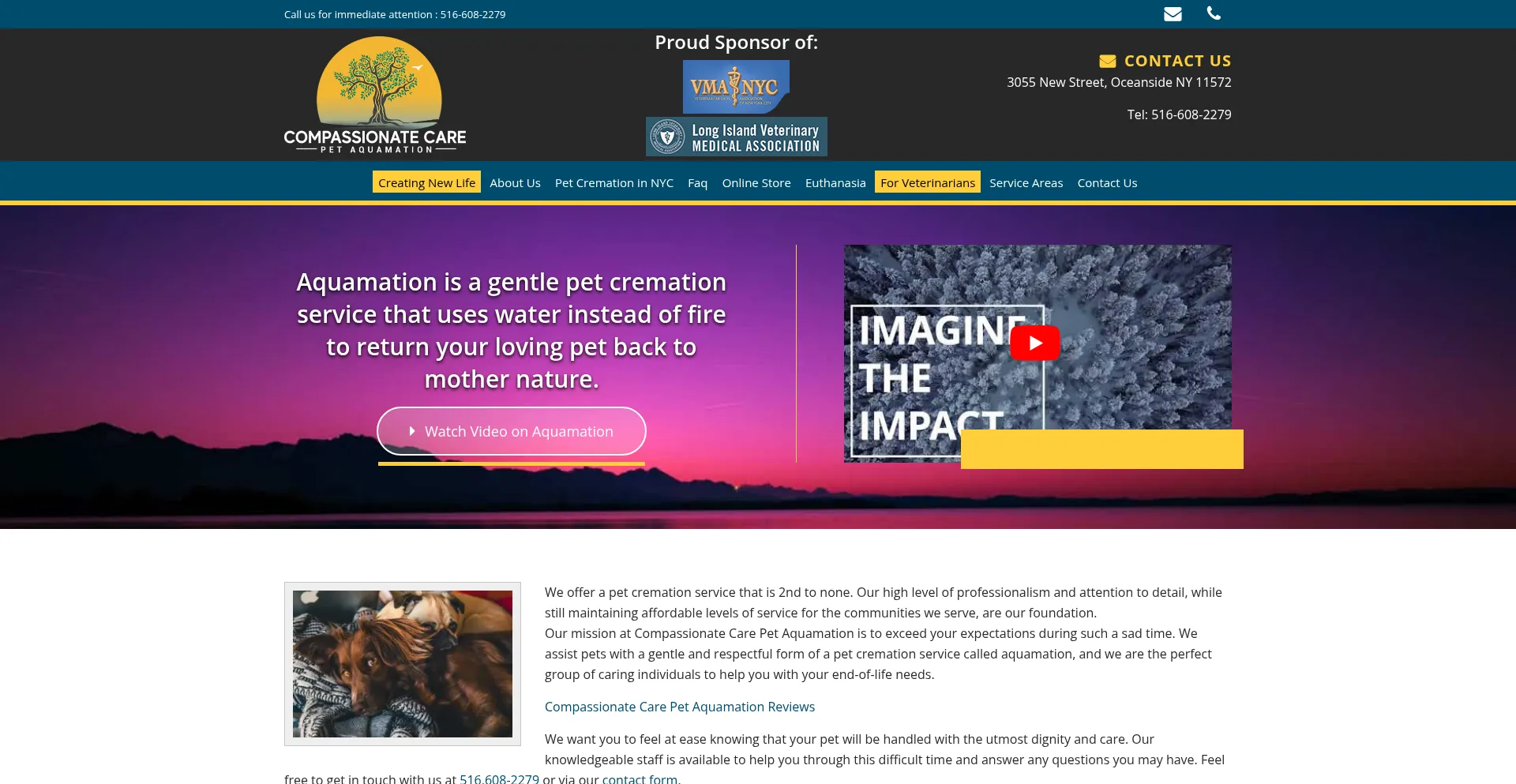 Compassionatecareaquamation.com 安全可靠吗？