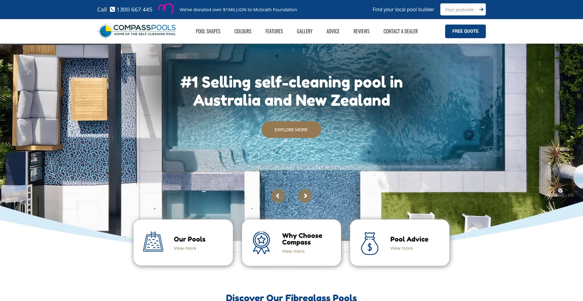 Compasspools.com.au 安全可靠吗？