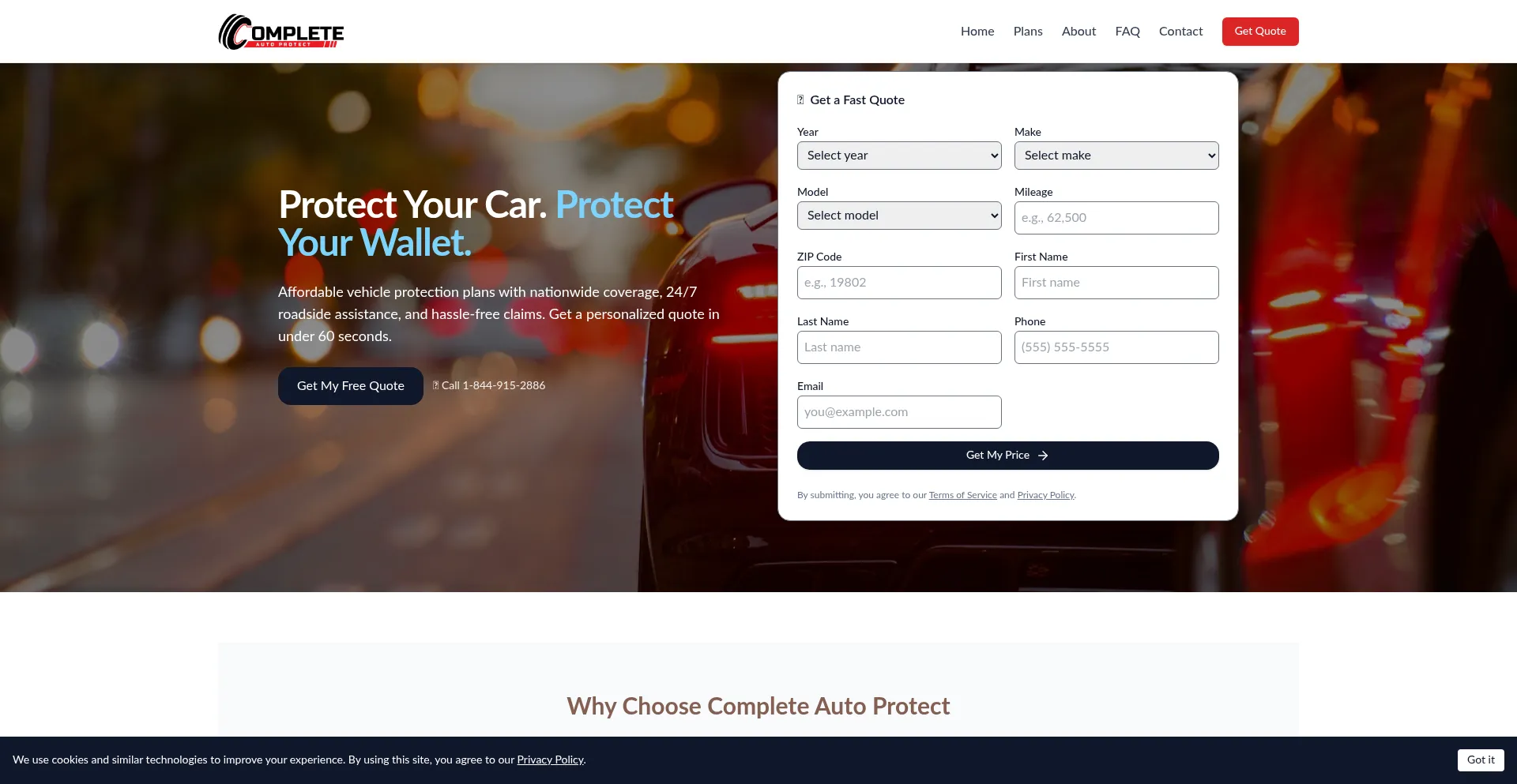 Completeautoprotect.com 安全可靠吗？