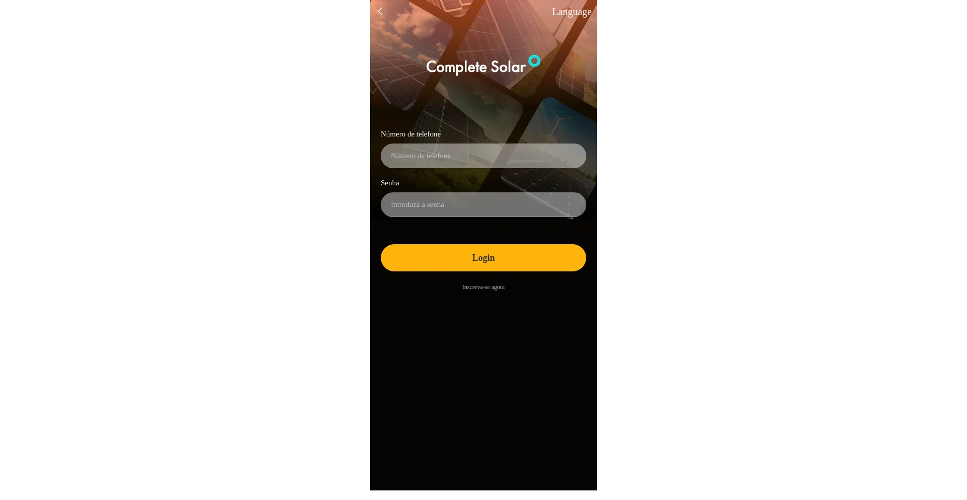 Website screenshot of Completesolar.online