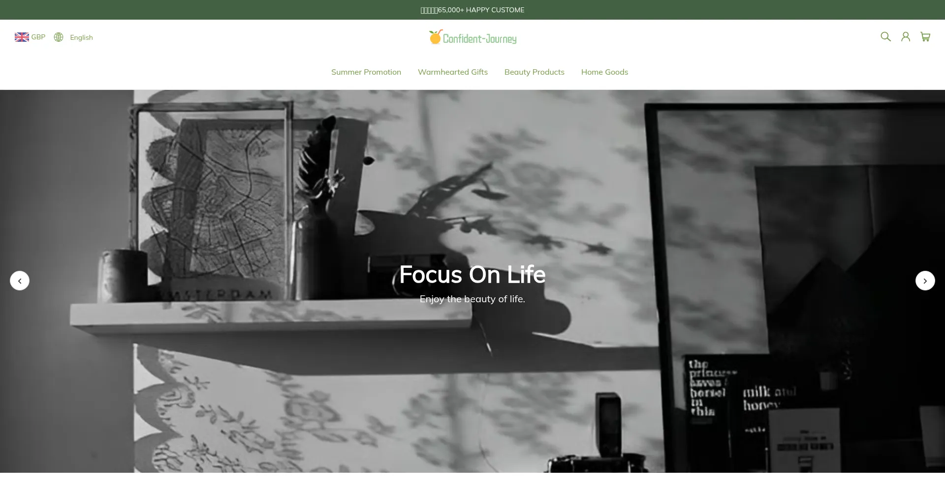 Confident-journey.com Screenshot