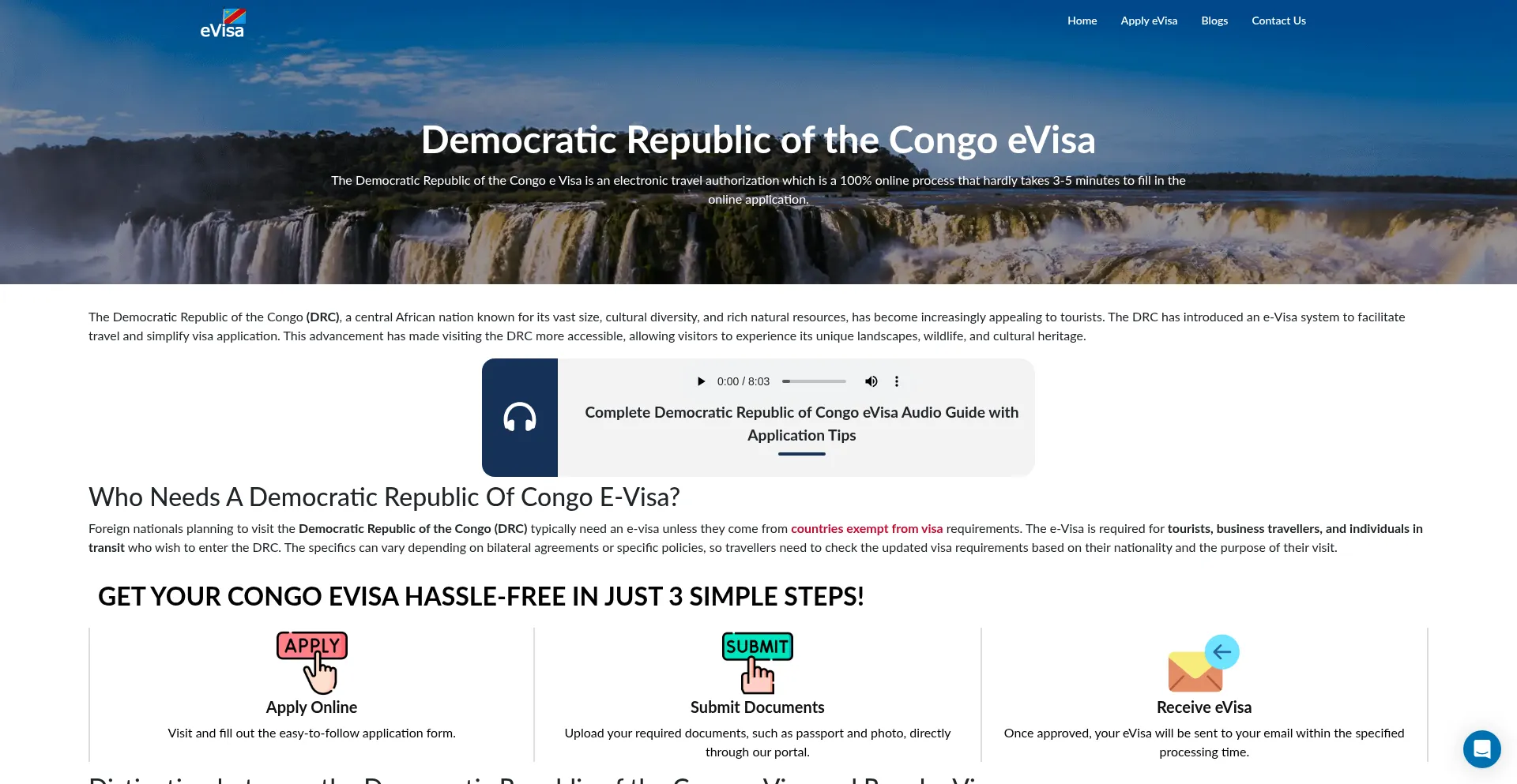 Congo-evisa.com 安全可靠吗？