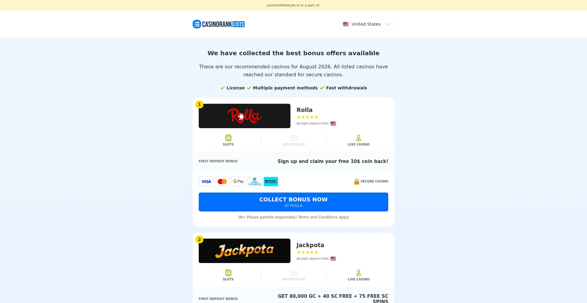 Connect4lifestyle.nl