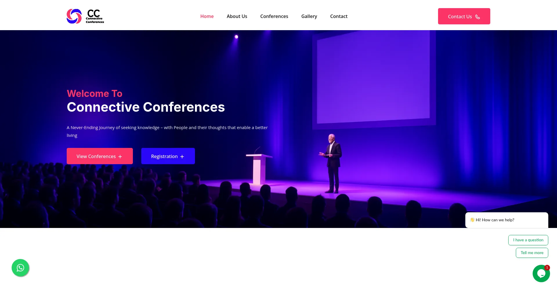 Connectiveconferences.com Screenshot