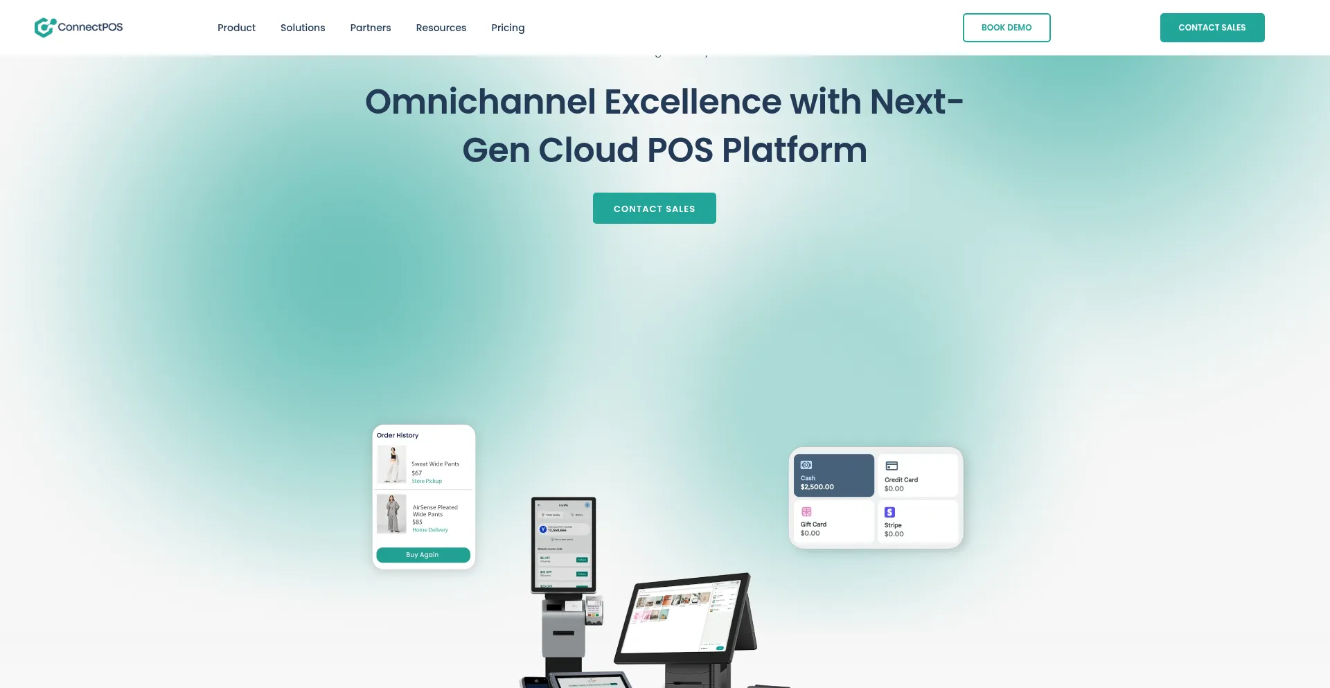 Connectpos.com Screenshot