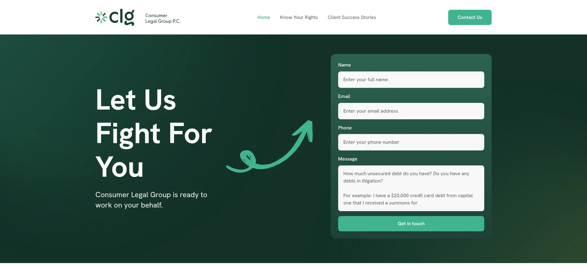 Consumerlegalgroup.org