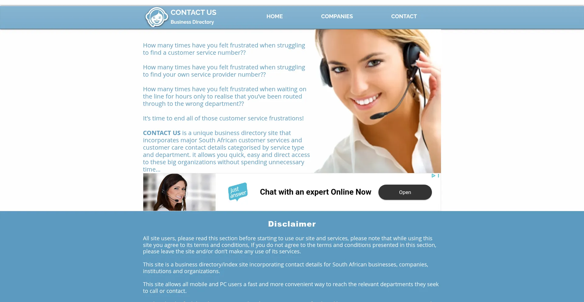Contact-us.co.za 安全可靠吗？