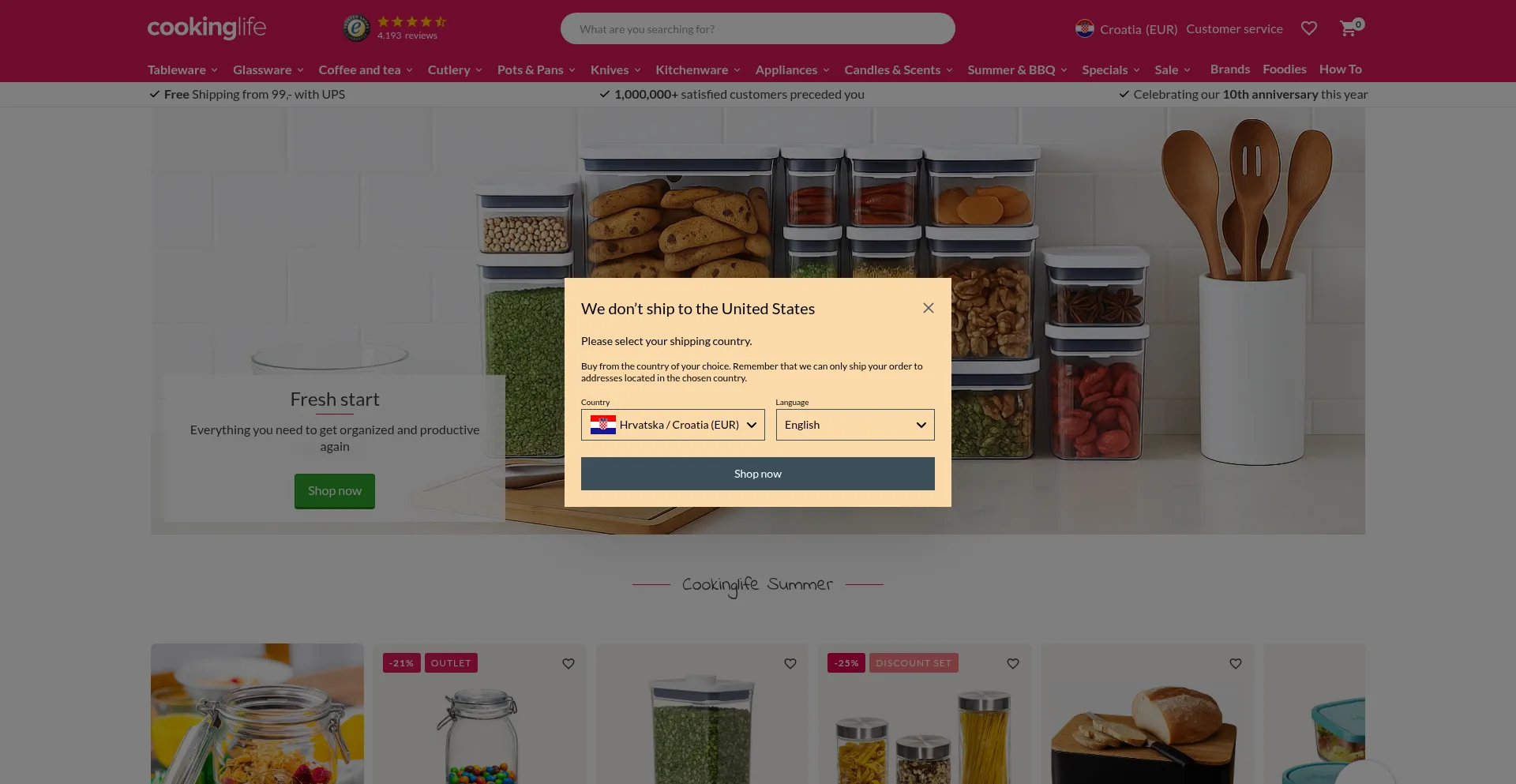 Cookinglife.eu Screenshot