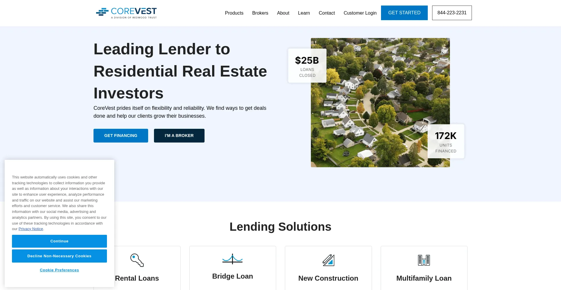 Corevestfinance.com Screenshot