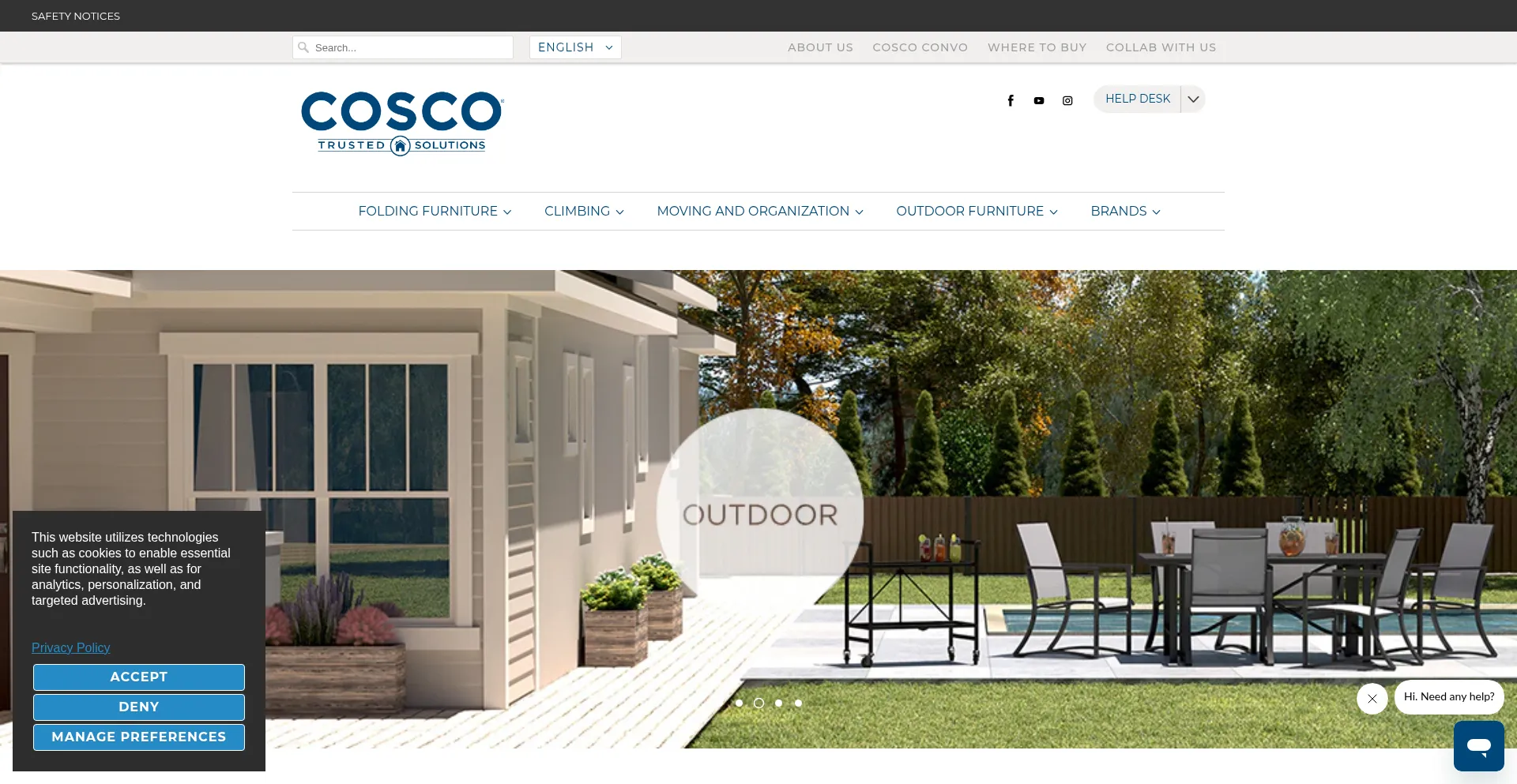Coscoproducts.com Screenshot