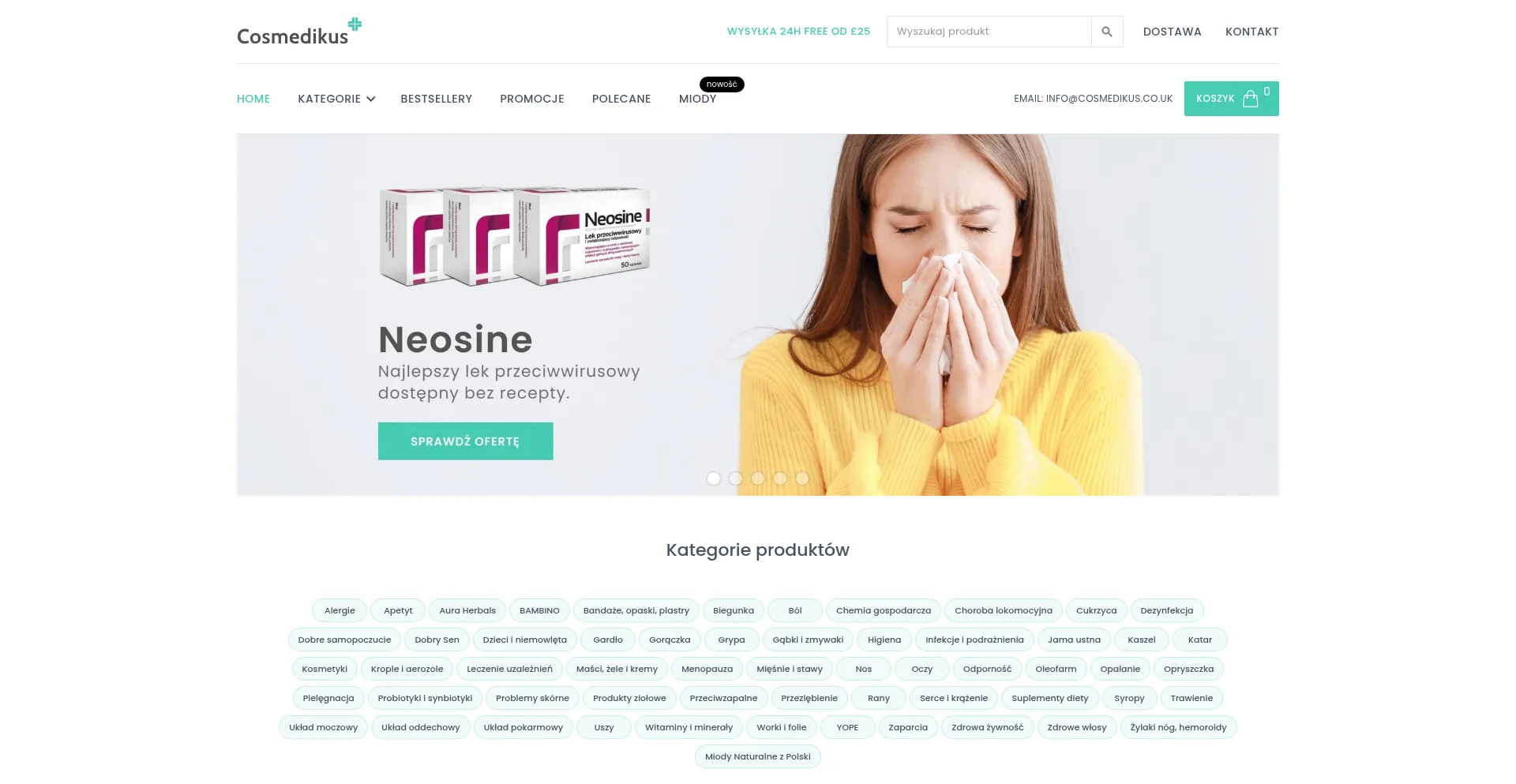 Cosmedikus.co.uk 安全可靠吗？