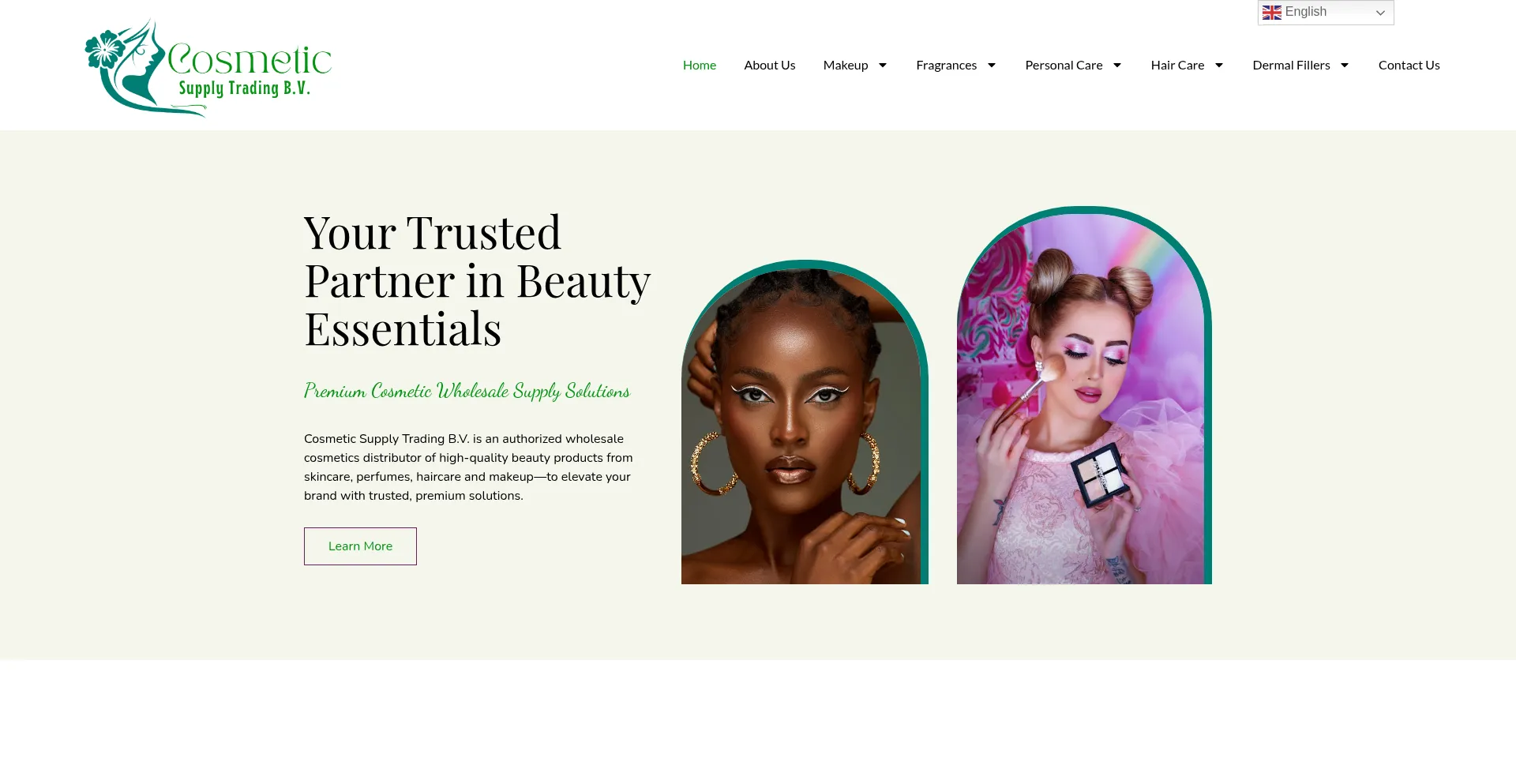 Cosmeticsupplytradingbv.com Screenshot