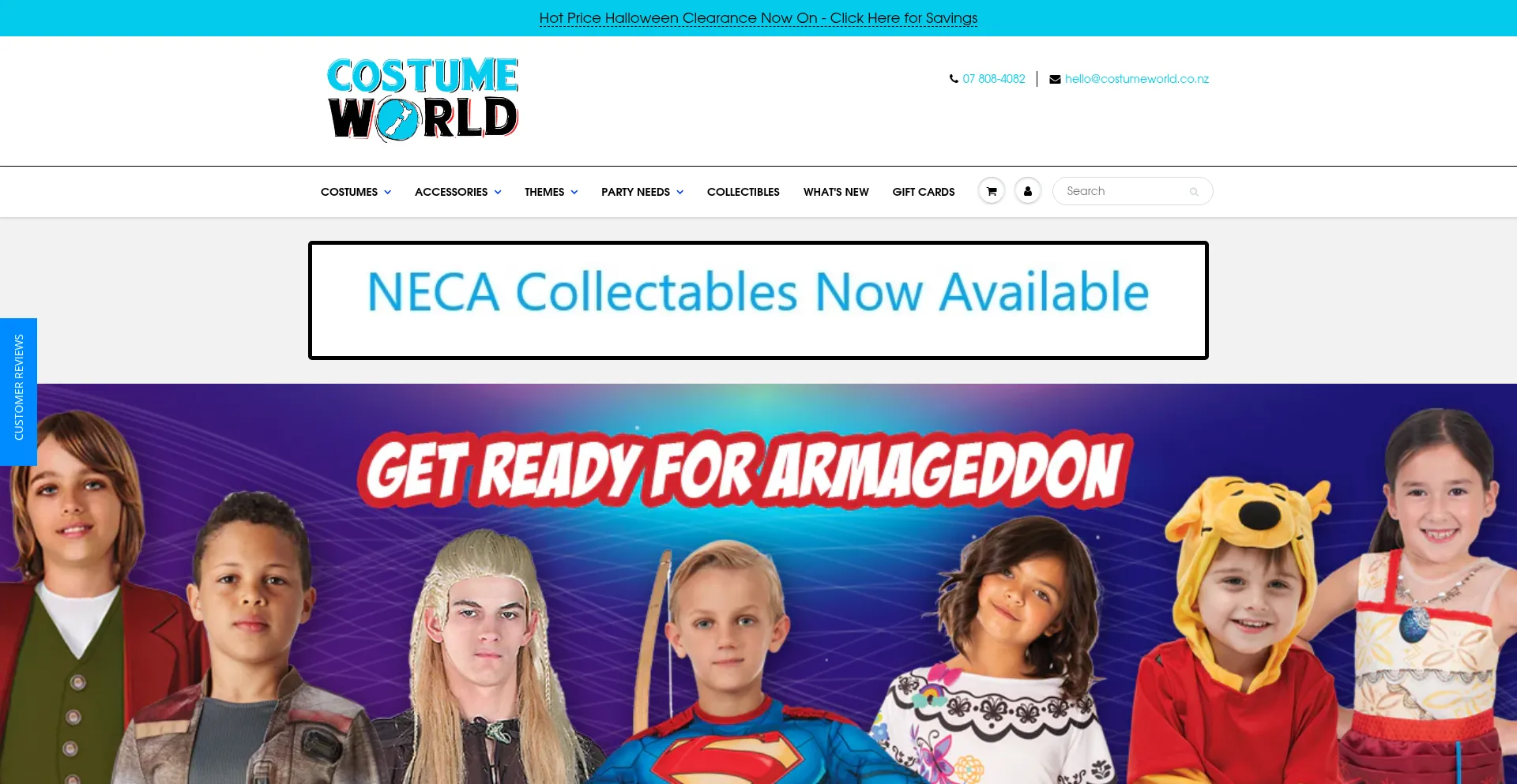 Costumeworld.co.nz 安全可靠吗？