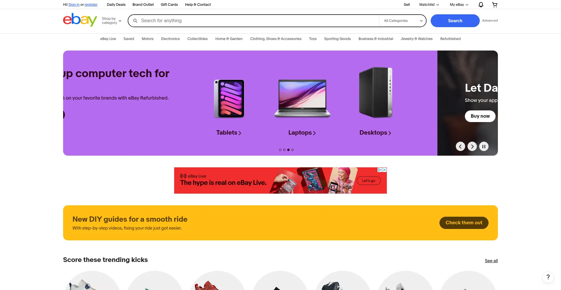 Website screenshot of Cote.com