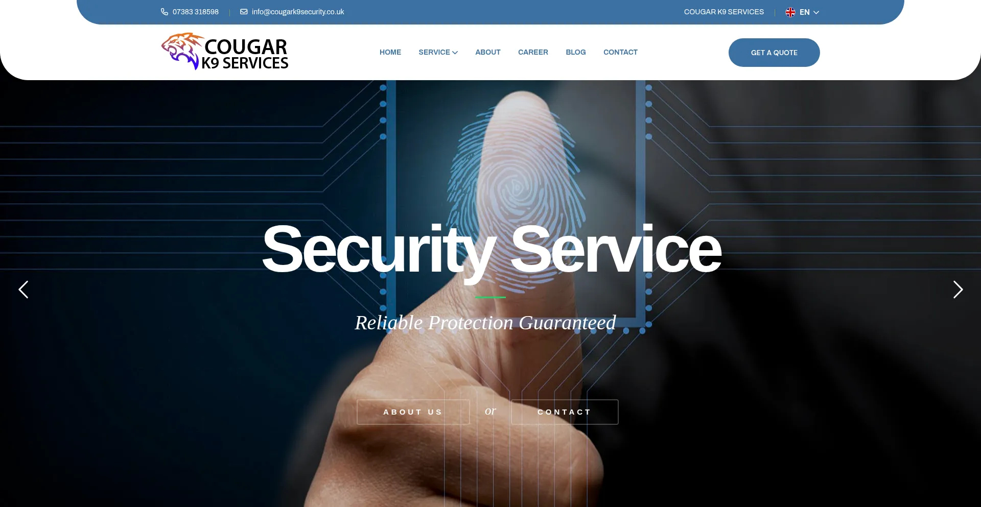 Cougark9security.co.uk