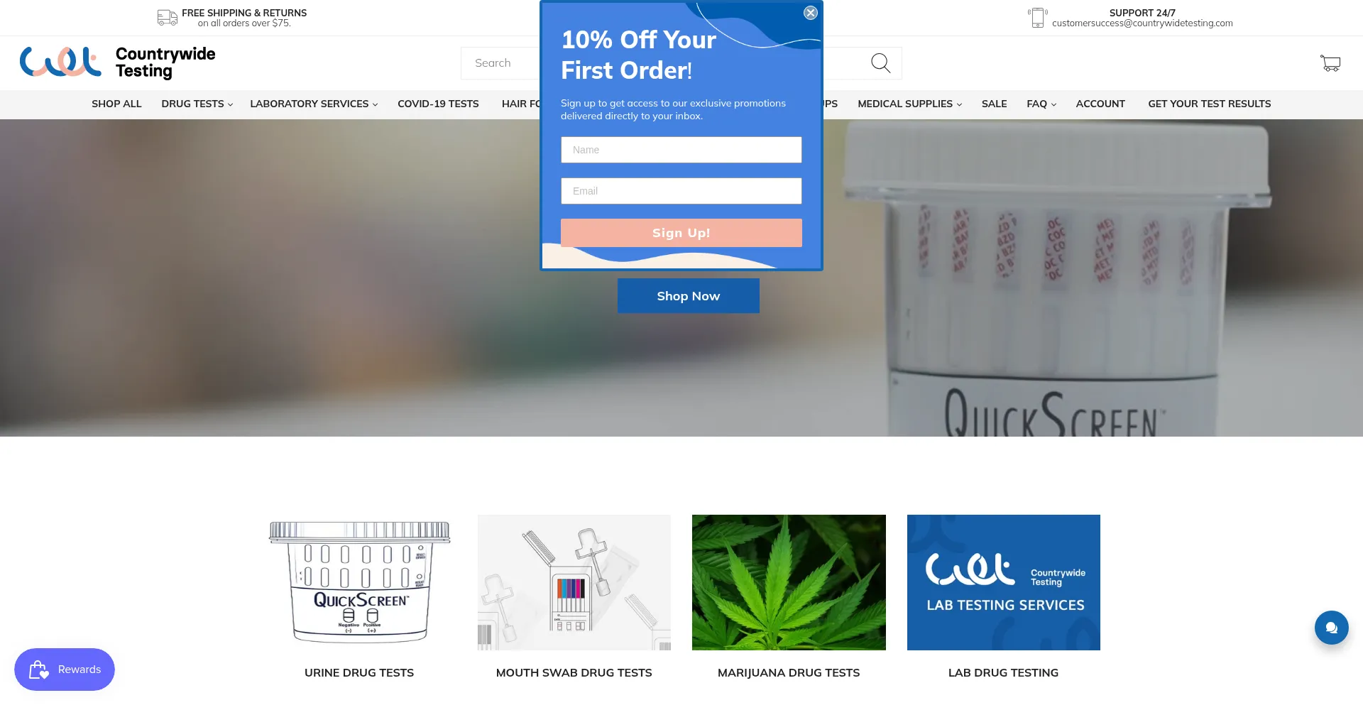 Countrywidetesting.com 安全可靠吗？