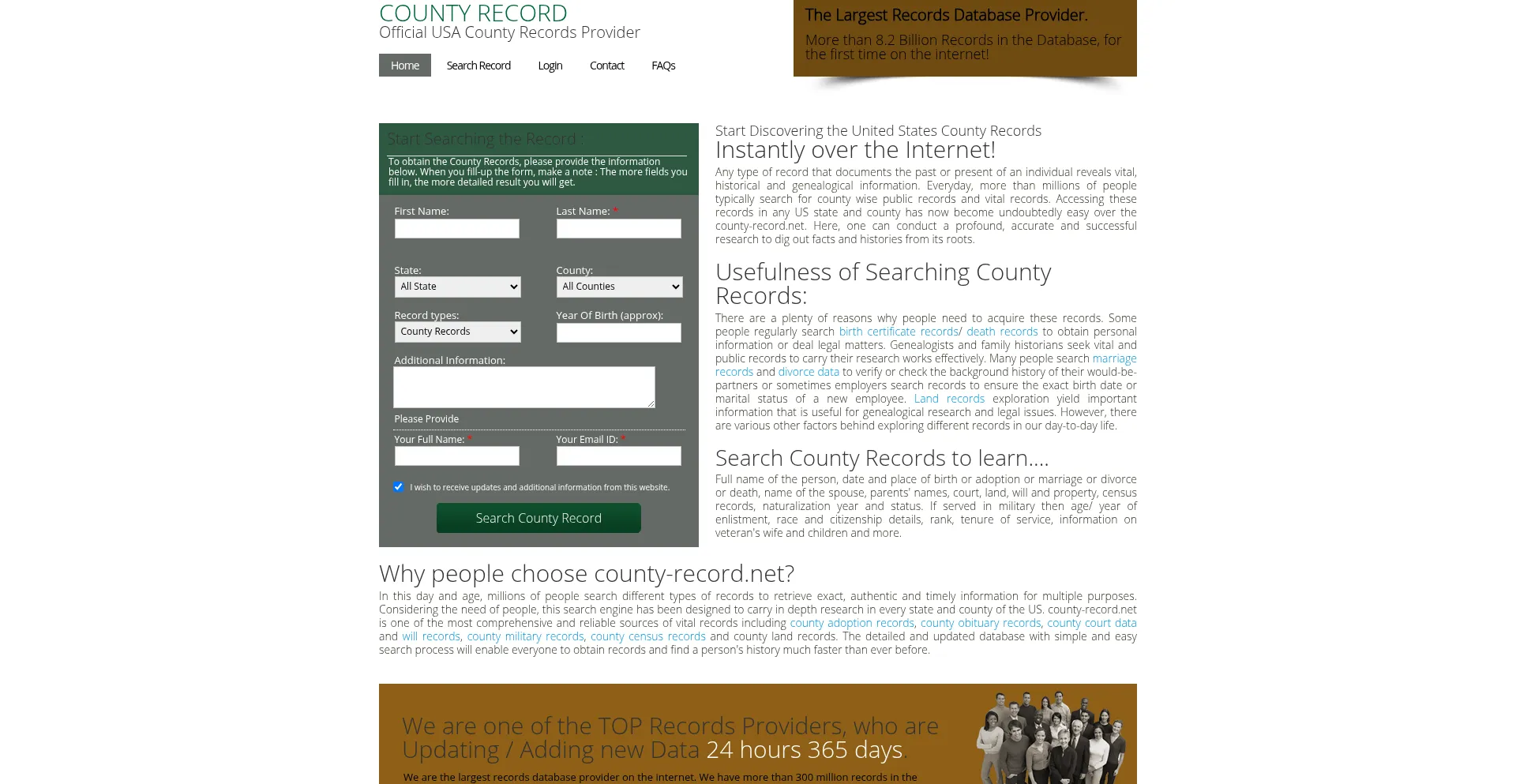 County-record.net 安全可靠吗？