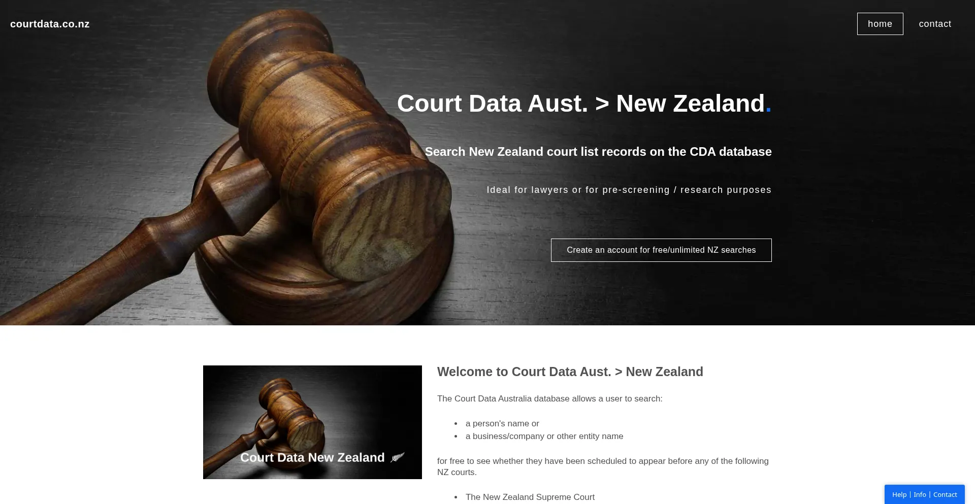 Courtdata.co.nz