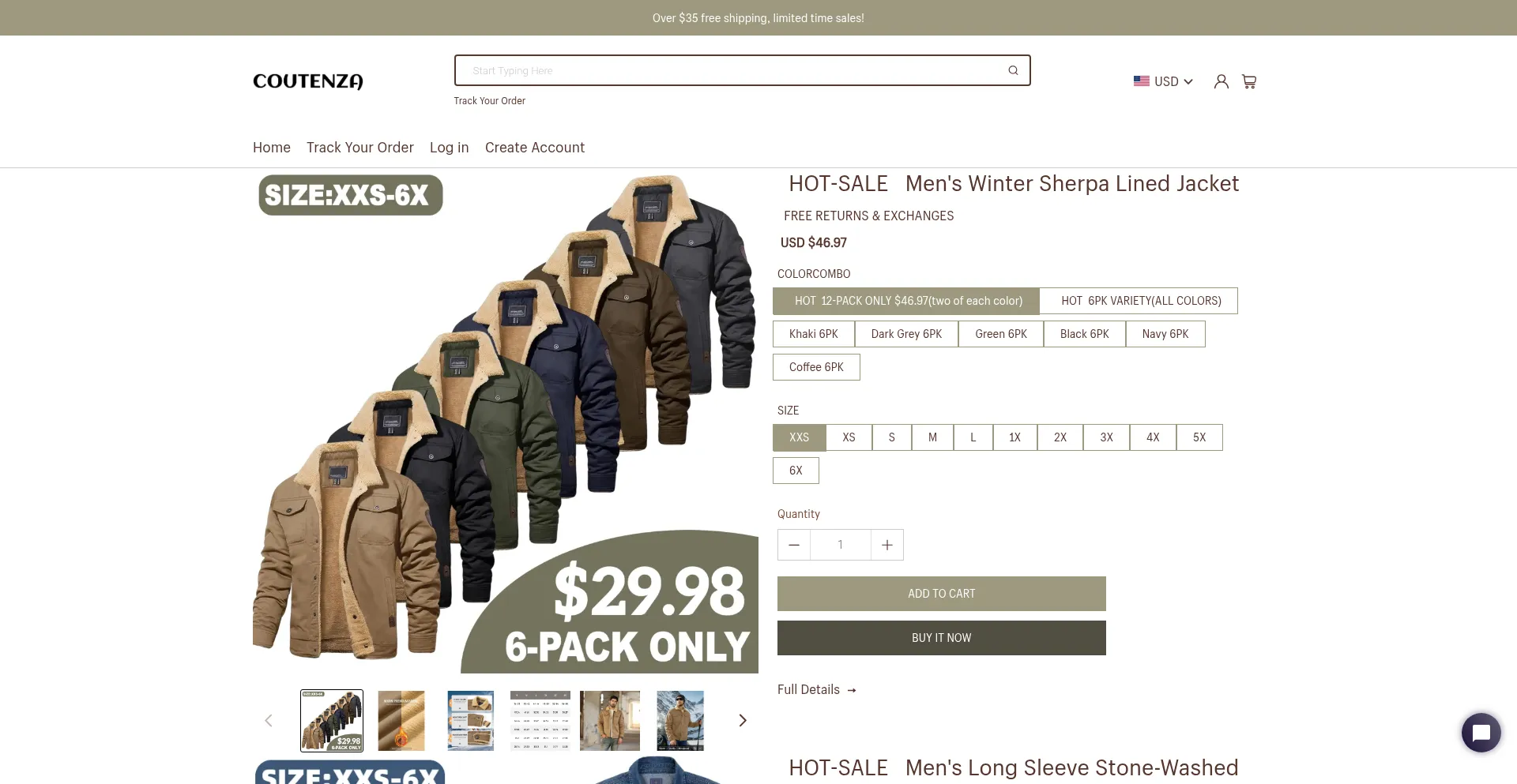 Coutenza.com Screenshot