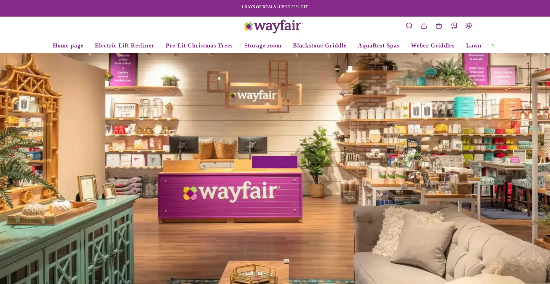 Website screenshot of Crazyu.shop