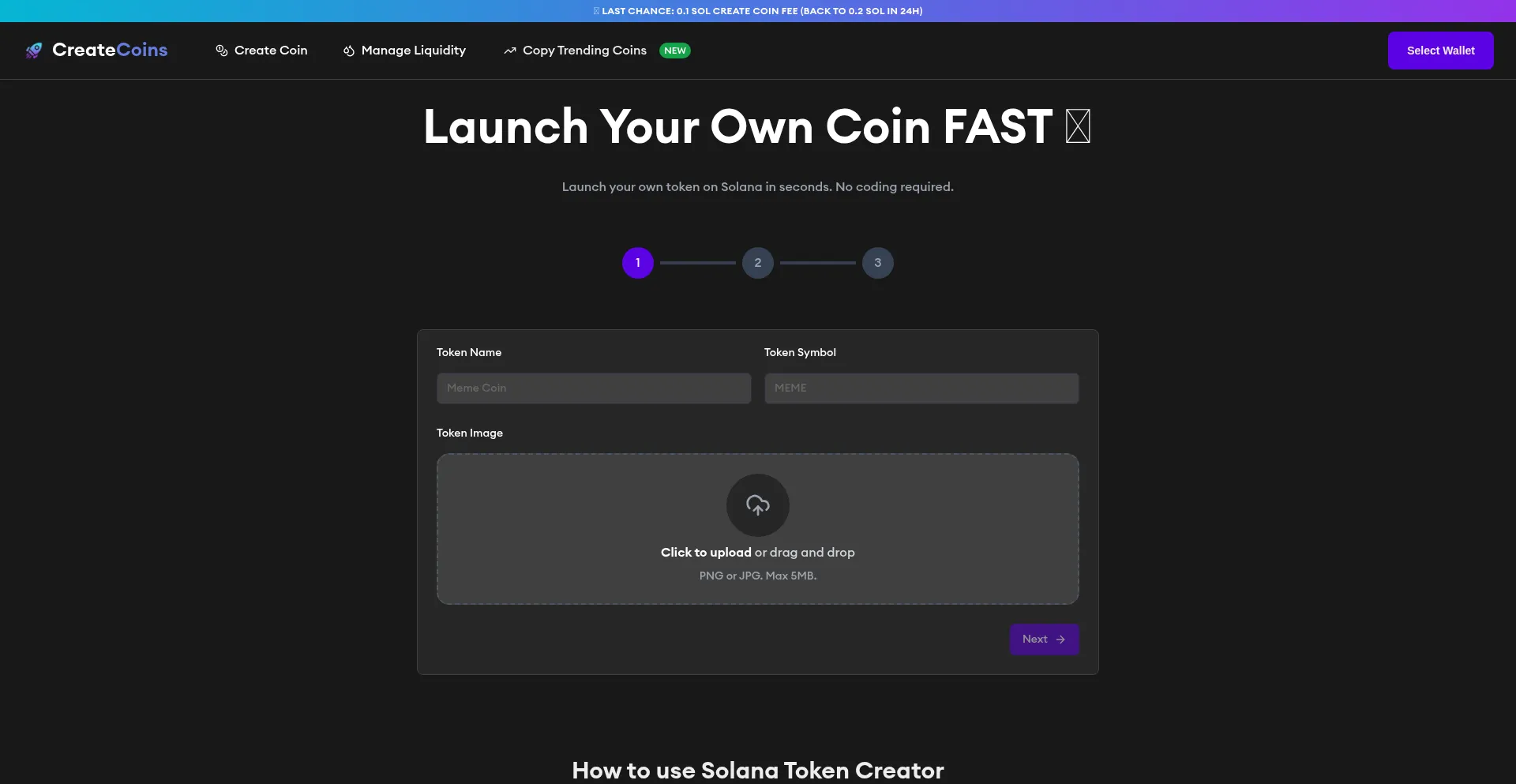 Createcoins.io