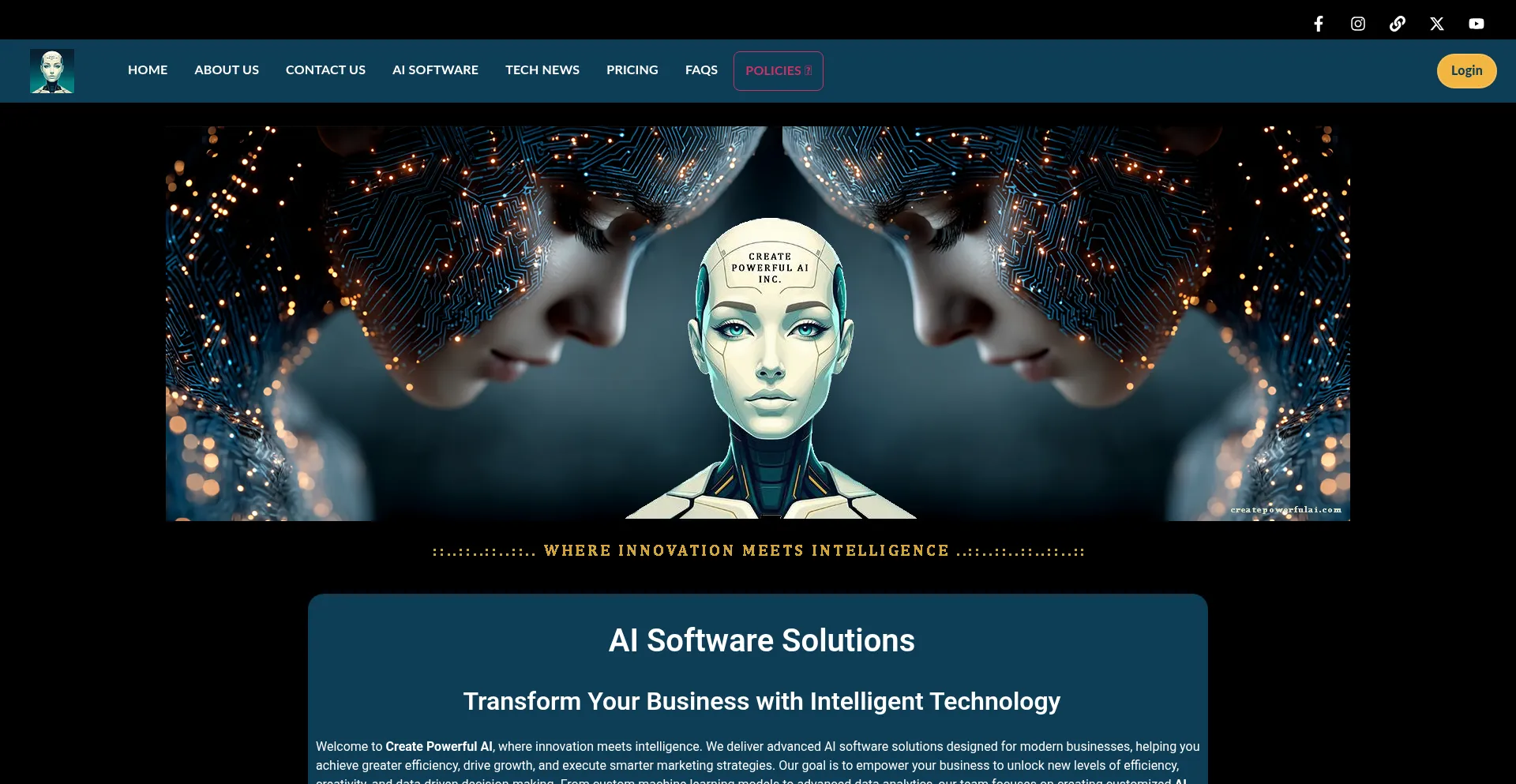 Createpowerfulai.com Screenshot