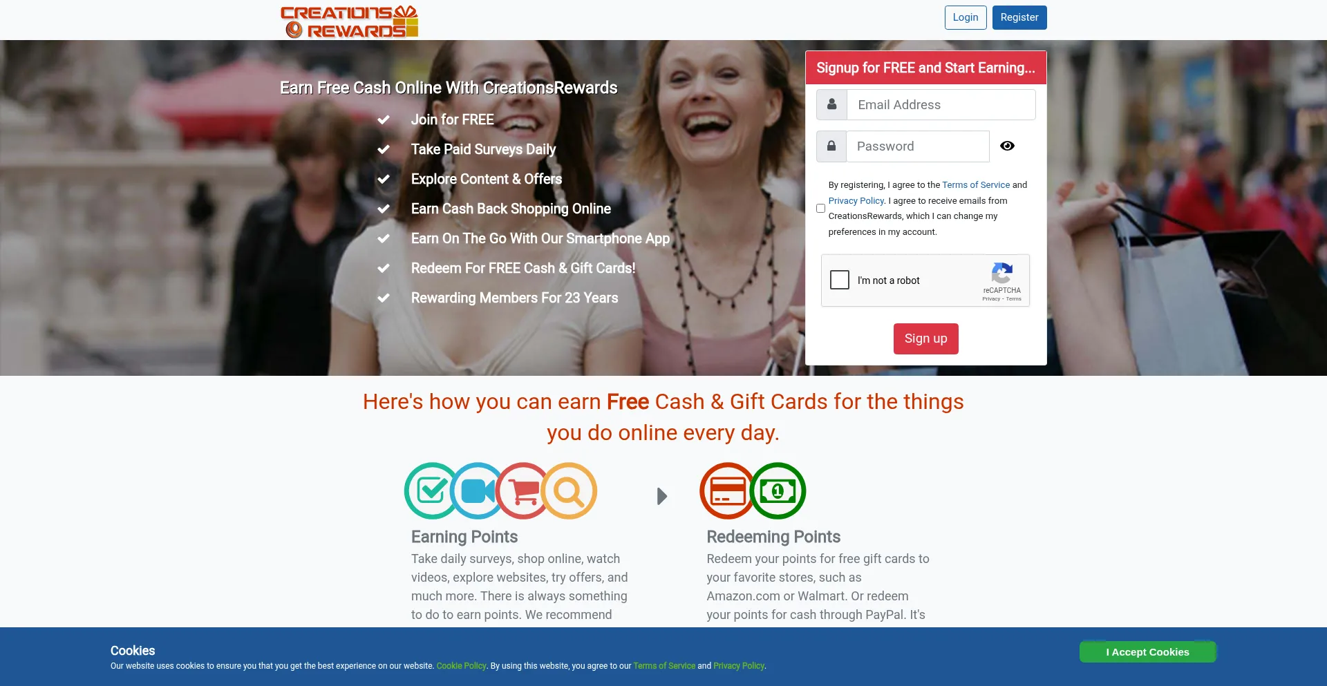 Creationsrewards.com