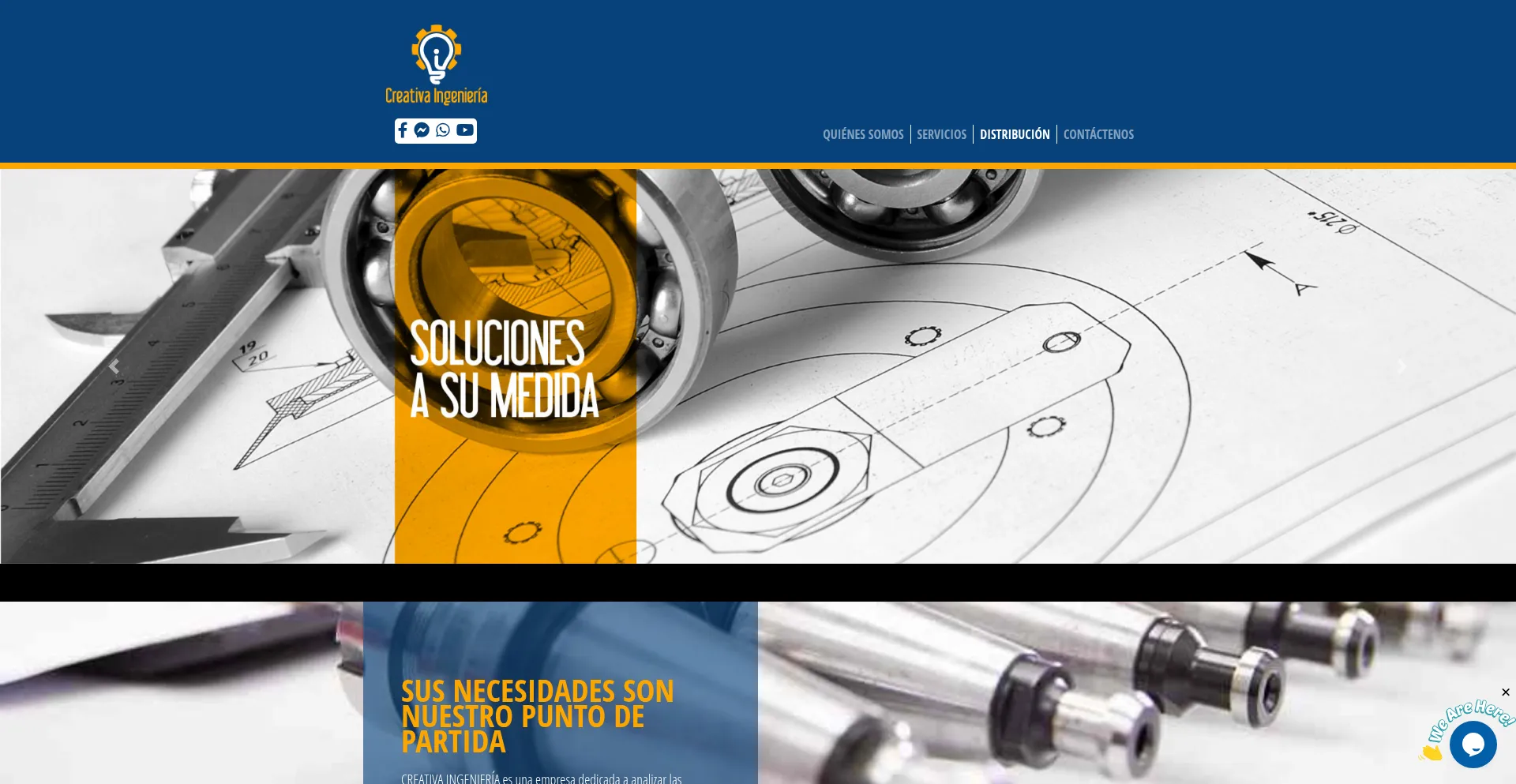 Creativaingenieria.com.co Screenshot