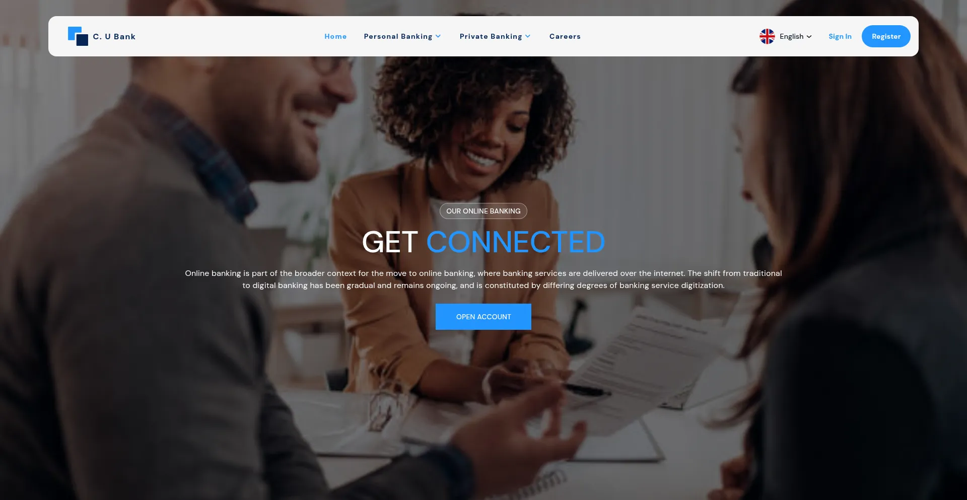Website screenshot of Credaluxunion.com