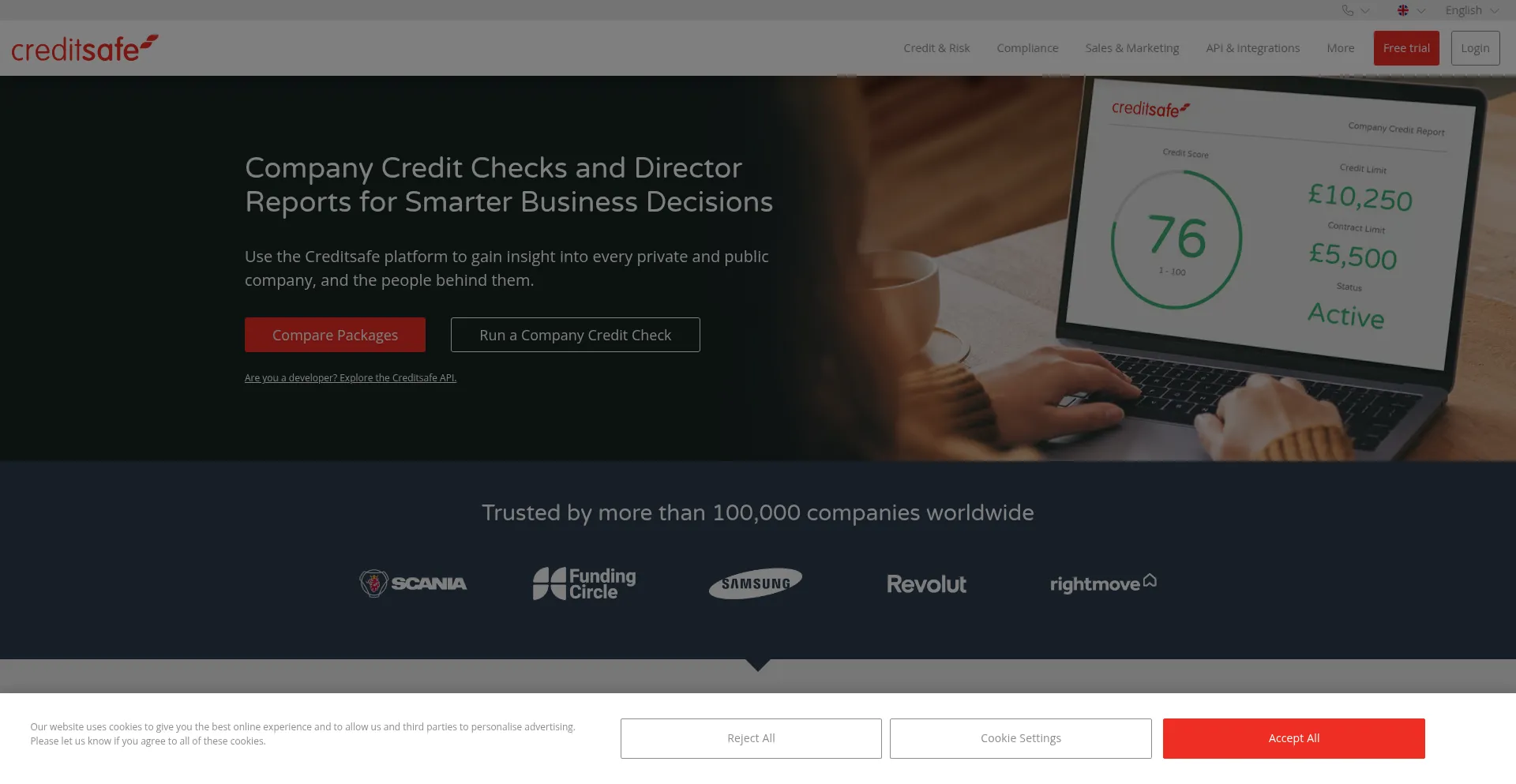 Creditsafeuk.com 安全可靠吗？