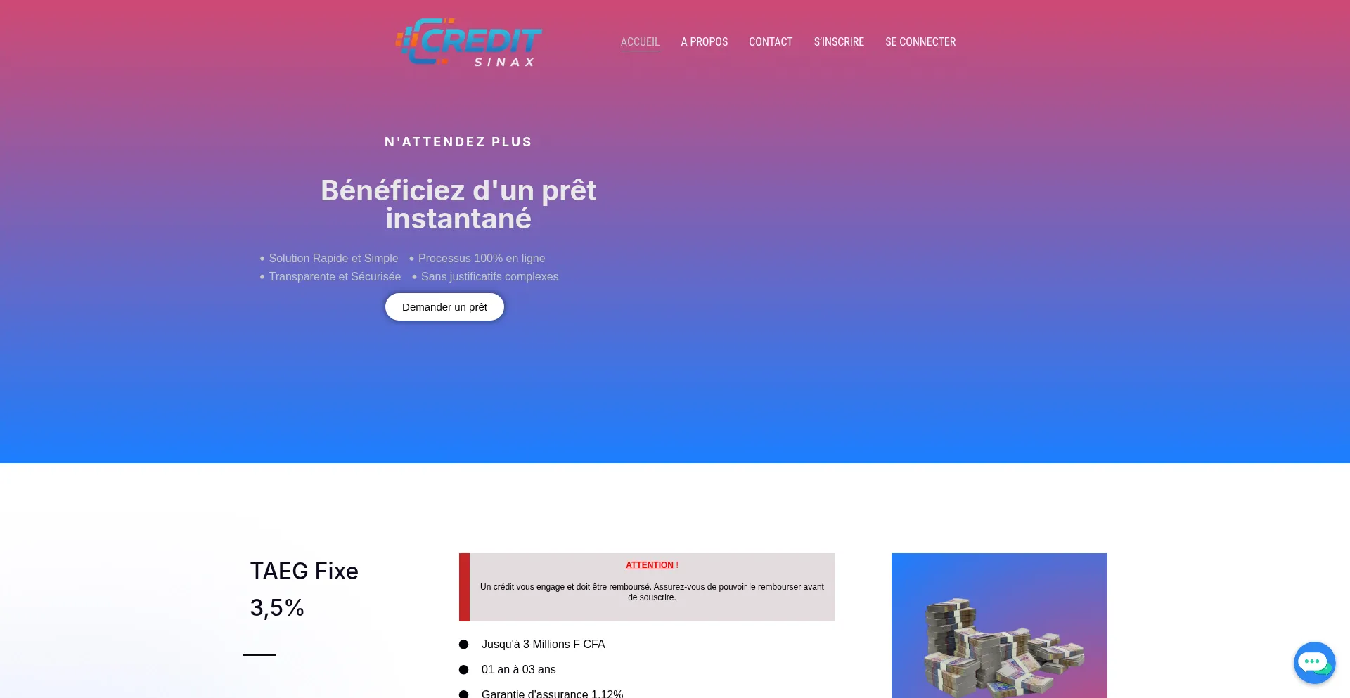 Creditsinax.site 安全可靠吗？
