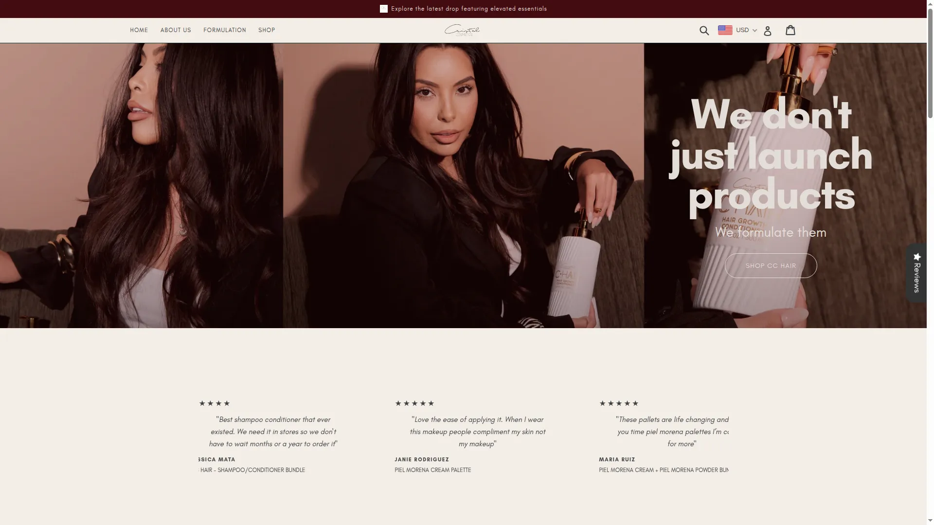 Cristalcosmetics.com