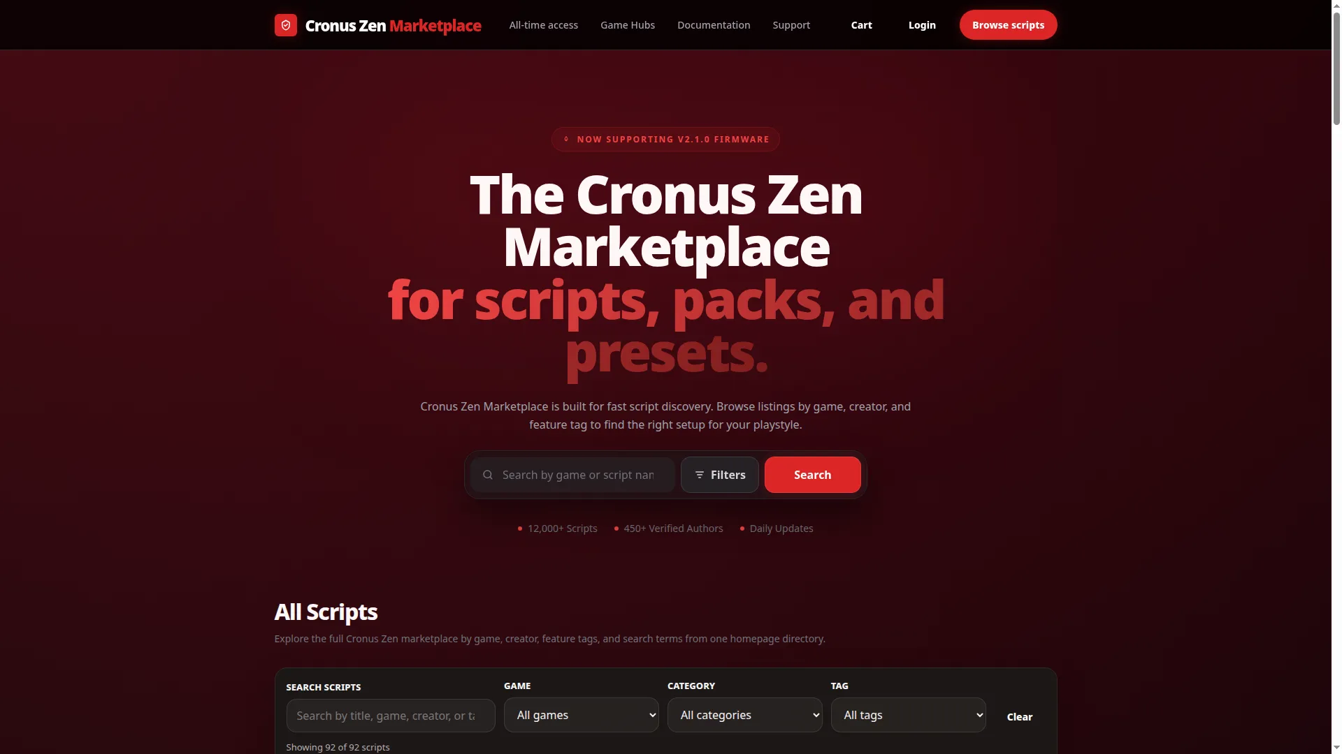 Cronuszenmarketplace.net