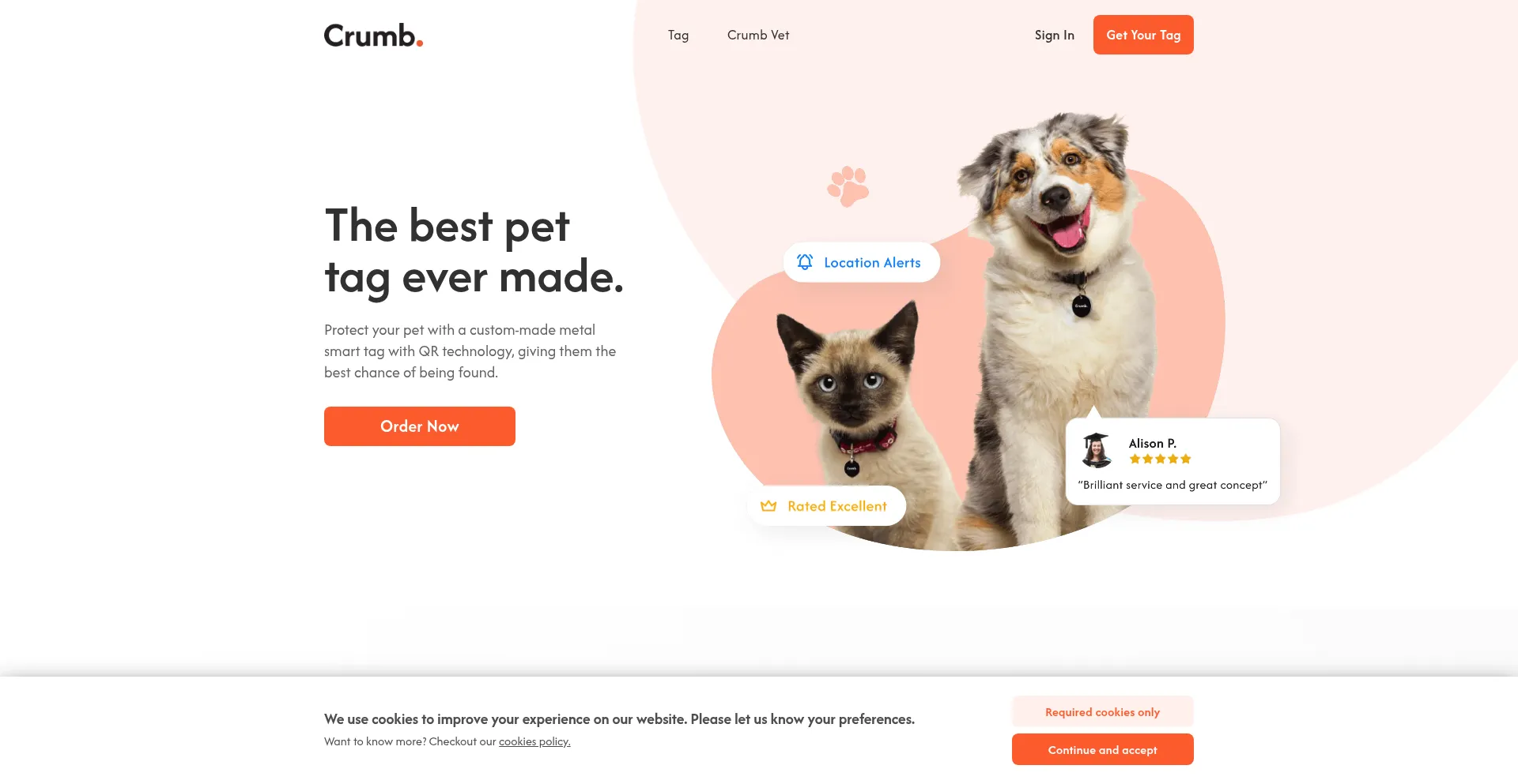 Crumb.pet Screenshot